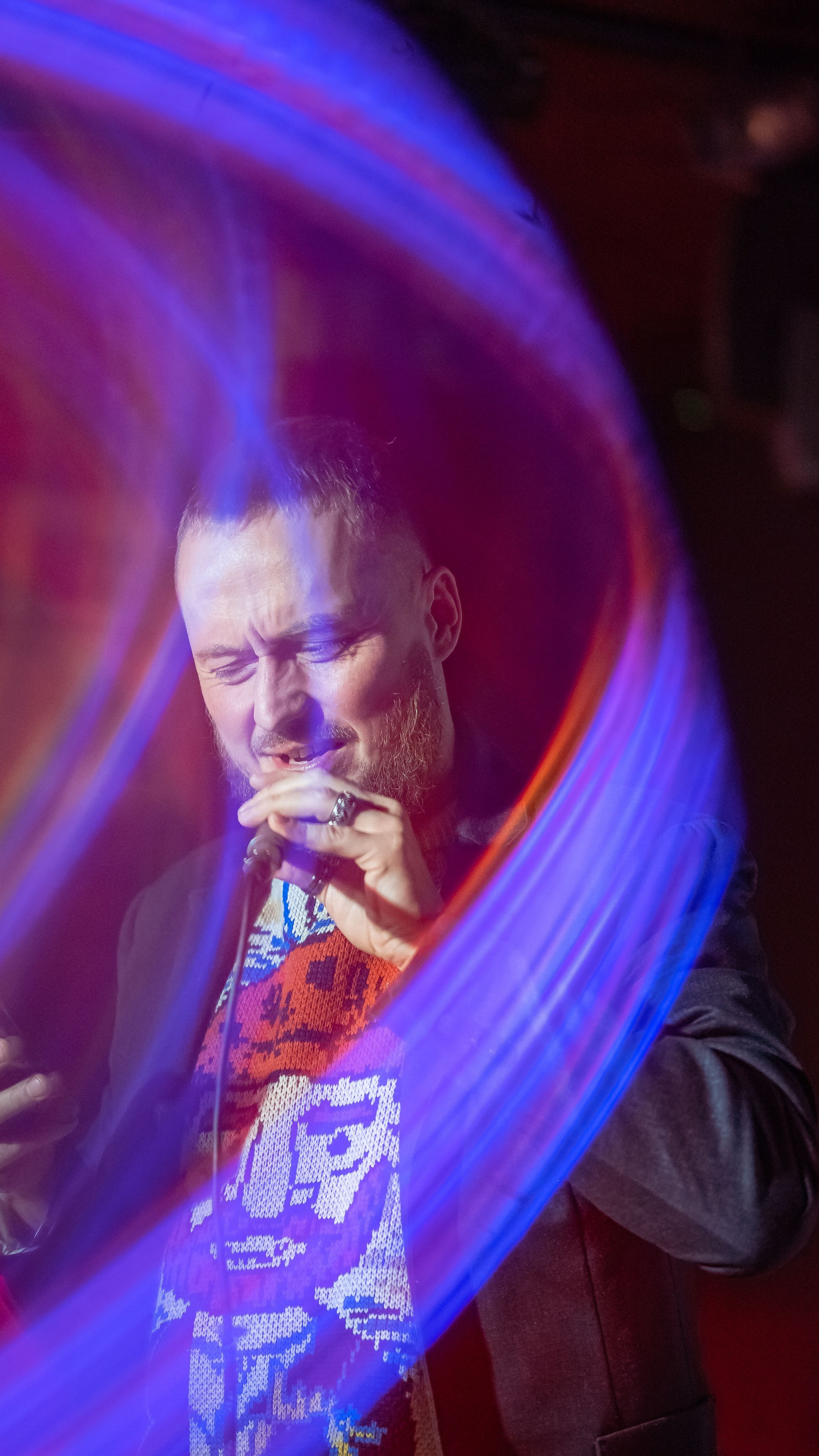 Репортажные фотографии творческого вечера Такие дела, Панда