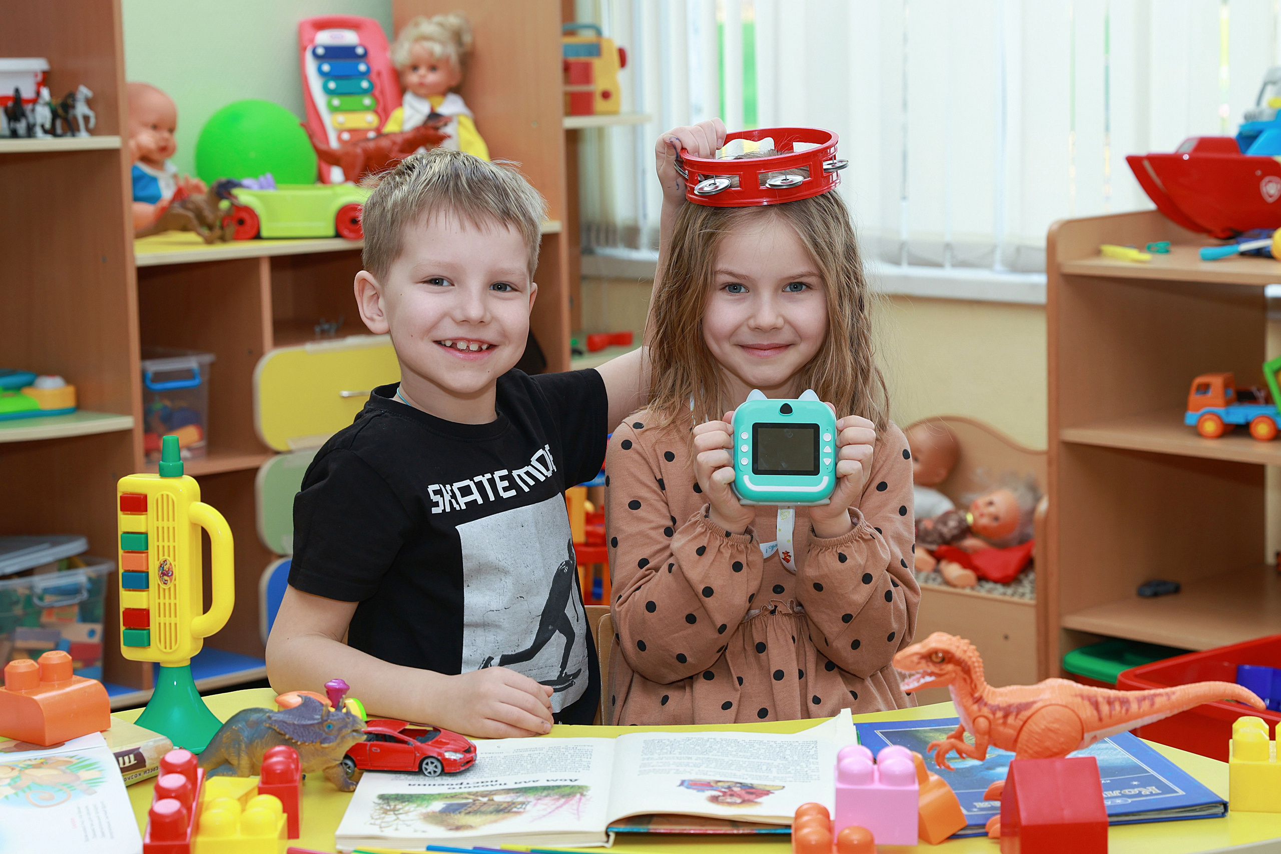 Один день в детском саду