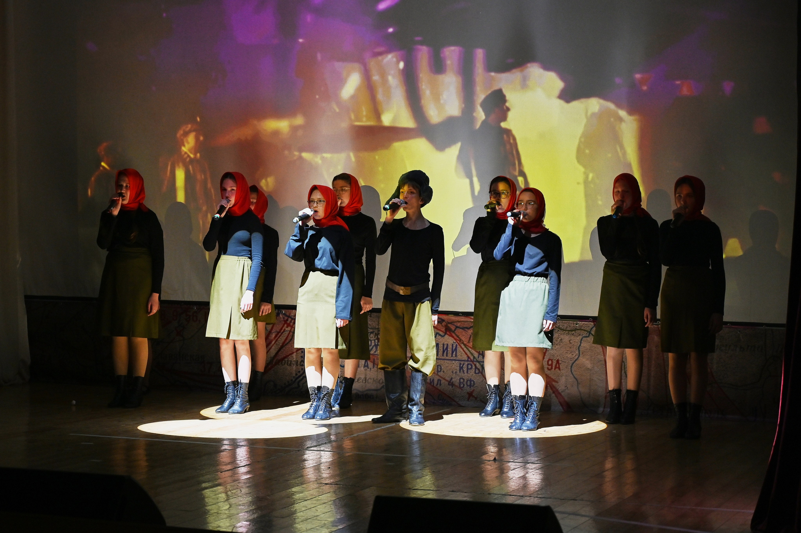 9 мая в ДК КАбардинки. Жизнь курорта Кабардинка в фотографиях