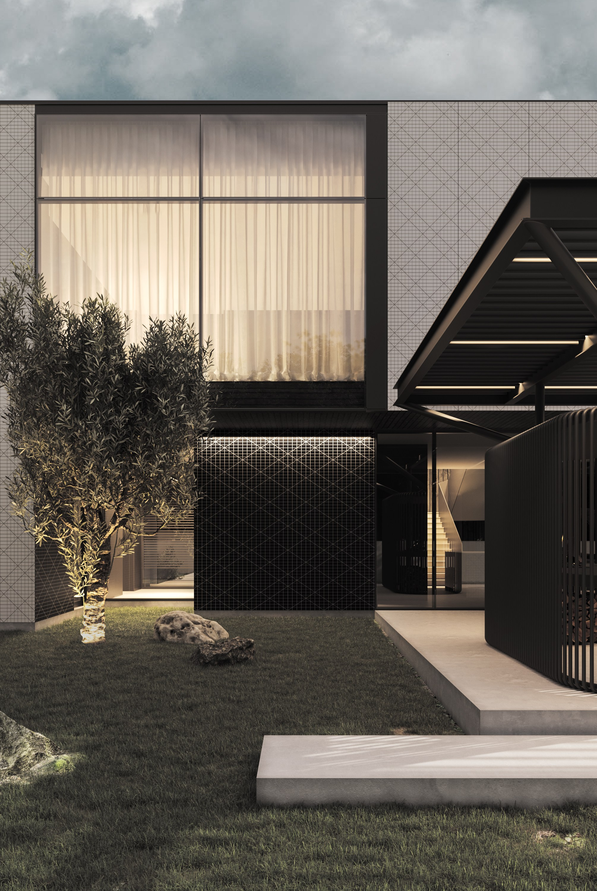 Turnkey house design, architecture, engineering, interior design, supply of materials and furniture,