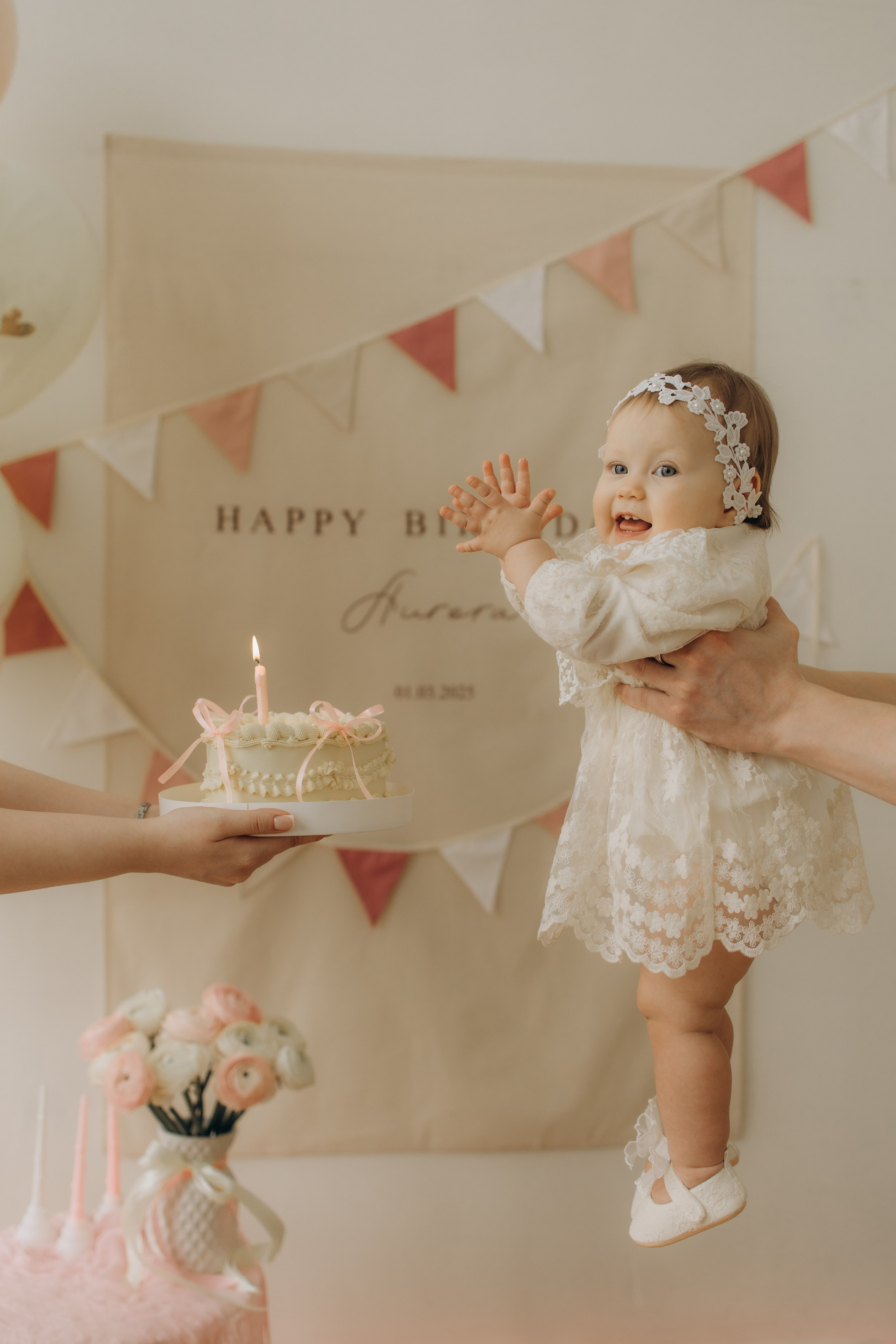 Первый день рождения!. Семейный фотограф Москва Юлиана Фетисова