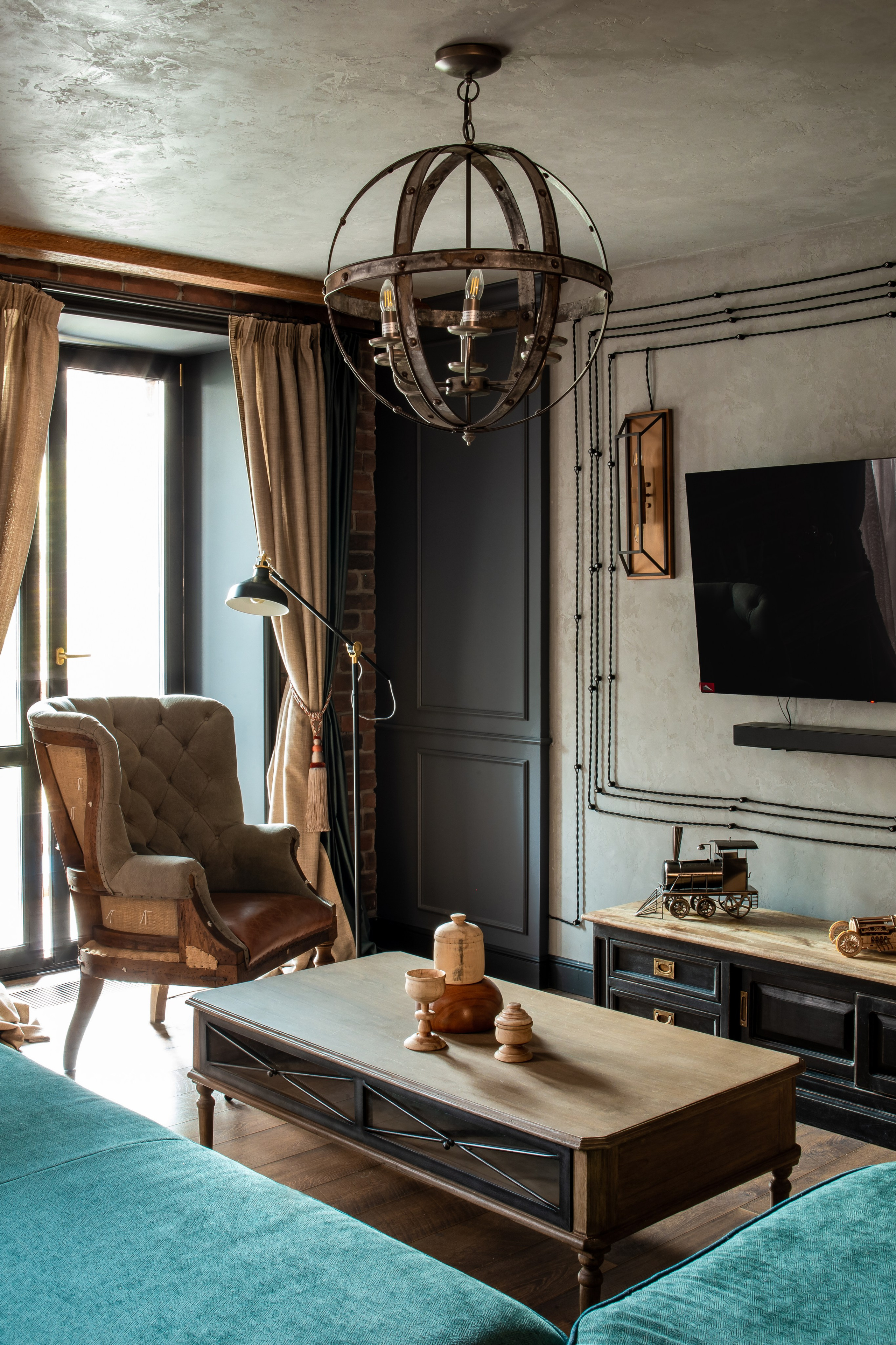 Лофт в ТаунХаусе. 1 этаж. Дизайнер интерьера вашего дома мечты