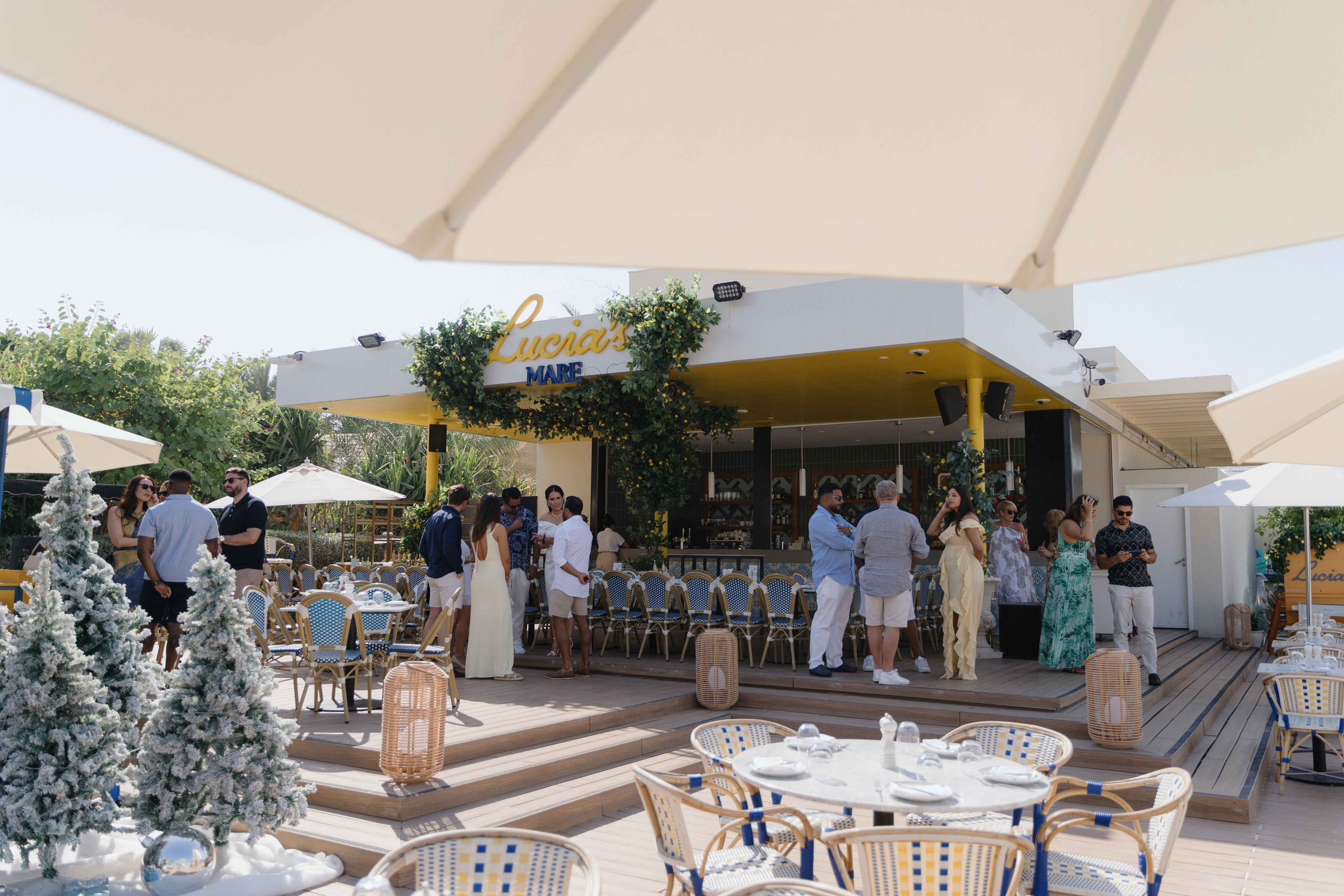 Wedding brunch next to burj Al Arab in Dubai