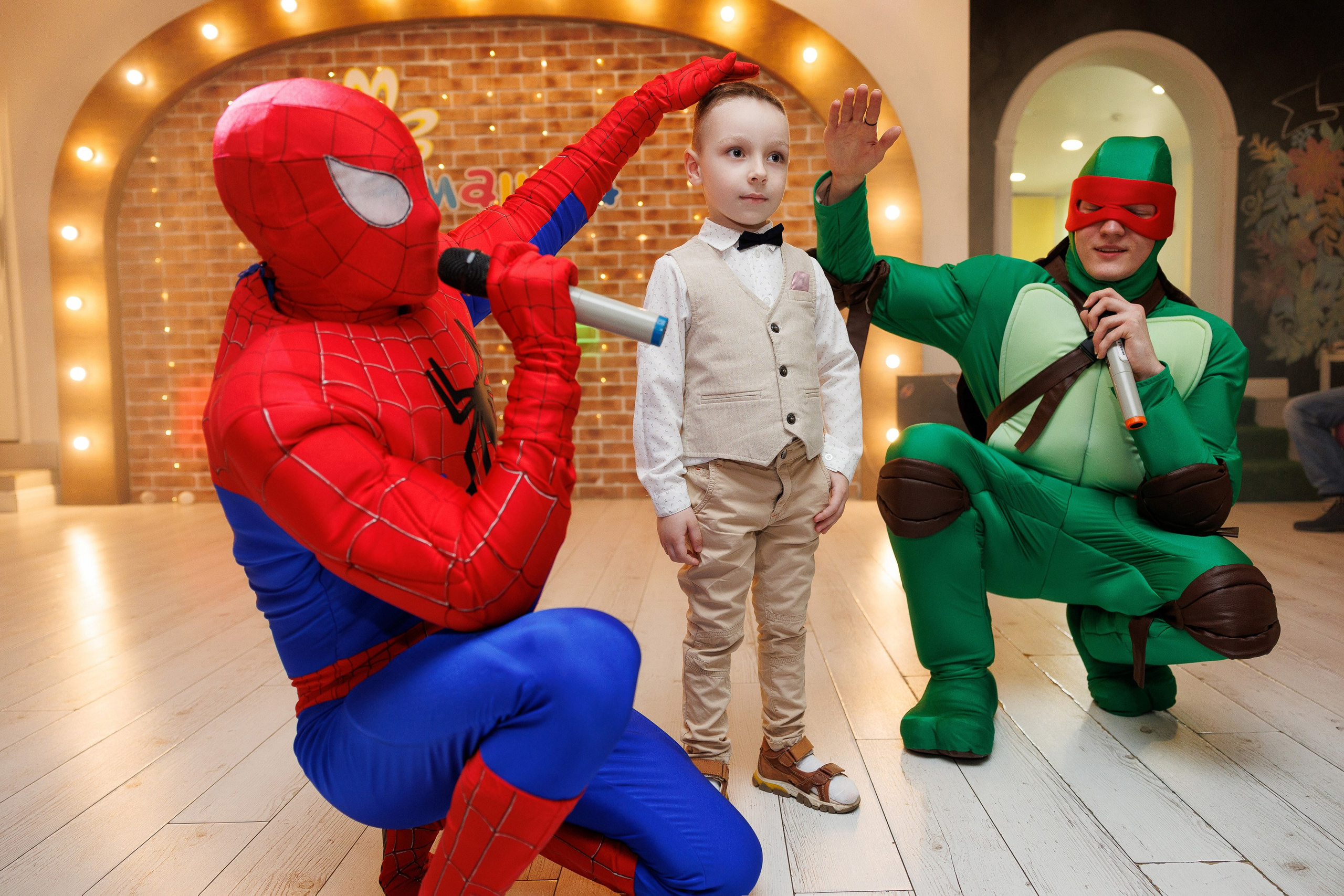 Детский день рождения в студии «Ромашка» в Оренбурге — Трансформеры