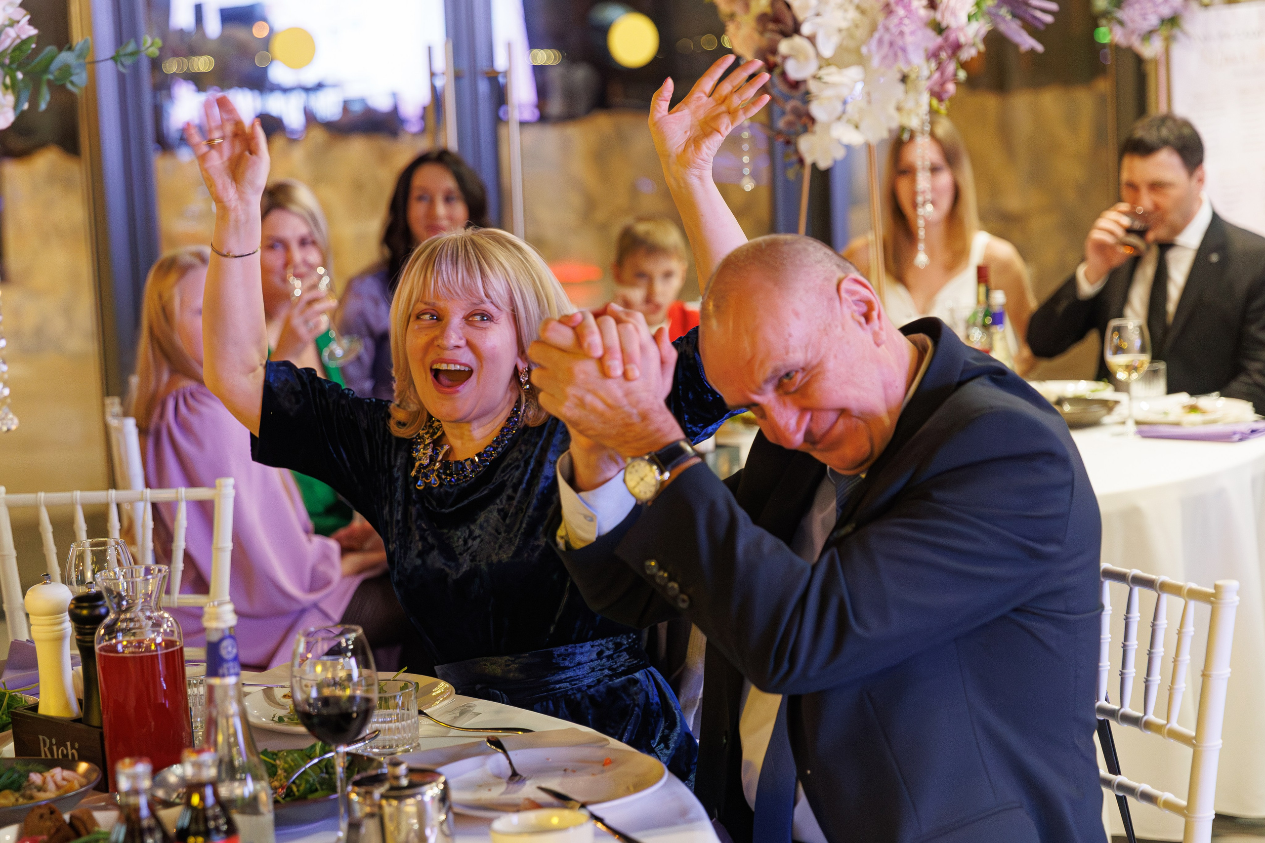 Свадьба в ресторане Малиновка м.Сокольники. Свадебный фотограф Москва и МО Сергей Киржаев