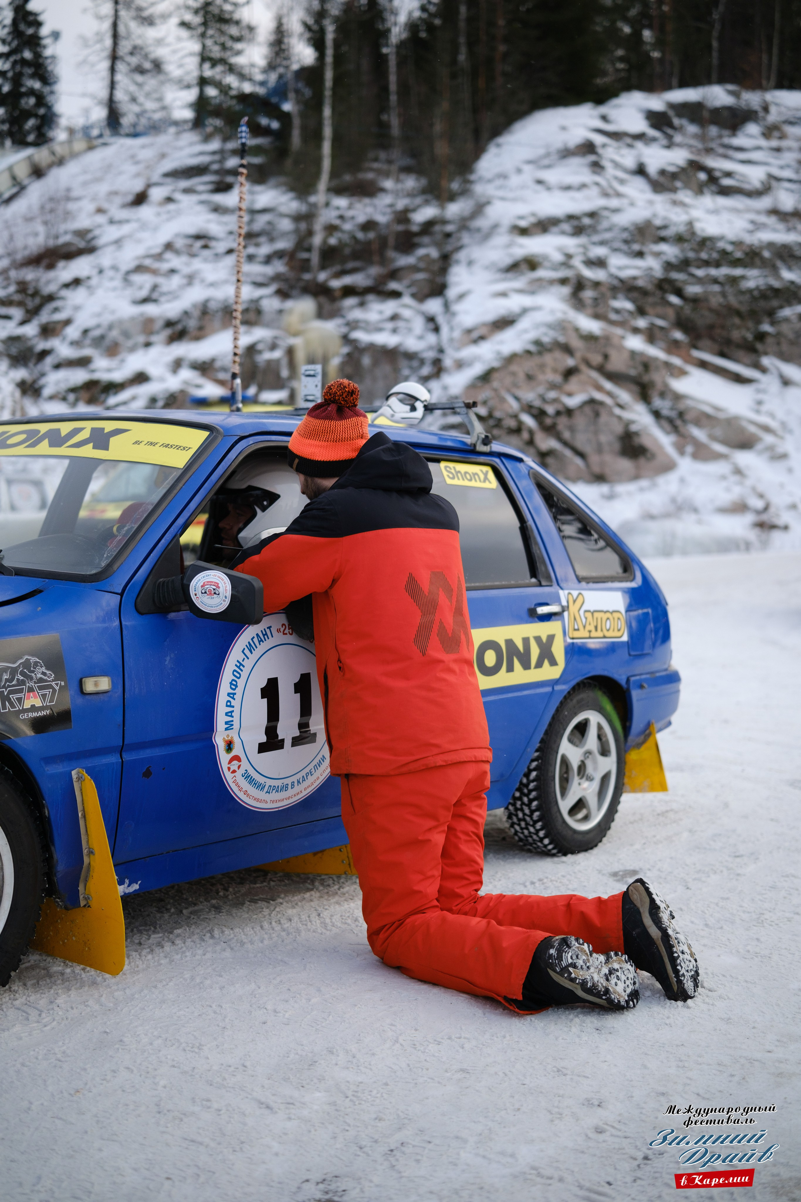 «Зимний Драйв в Карелии» Авто Марафон-гигант «25 часов на льду» Илона Накутис, Николай Грязин, джимхана, фотограф Антон Медведев, icoguar, Сортавала, Карелия
