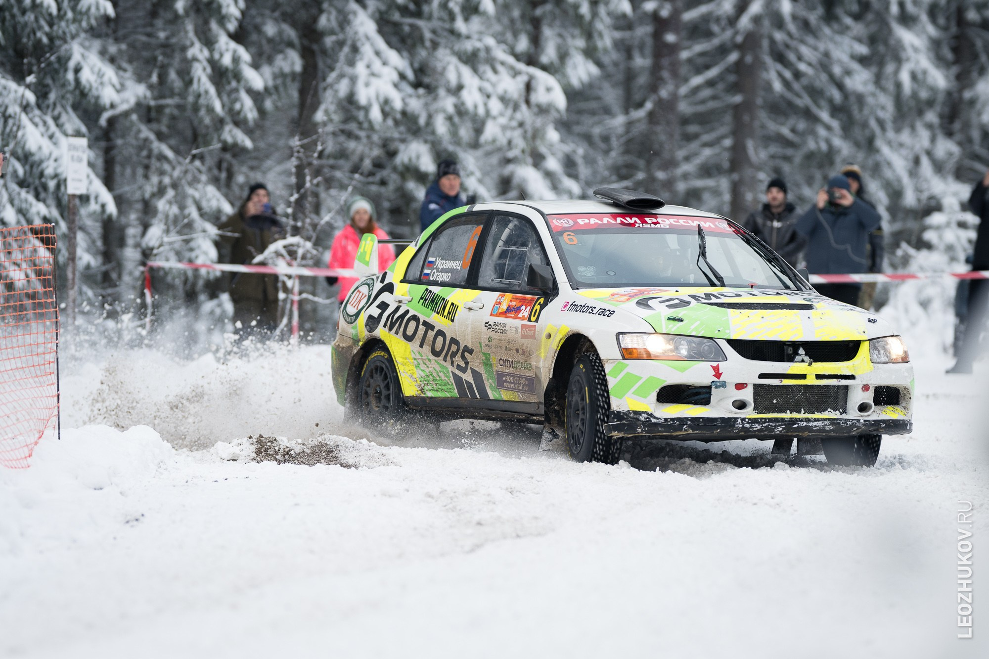 Rally Vyborg 2024. Sports photographer Leonid Zhukov