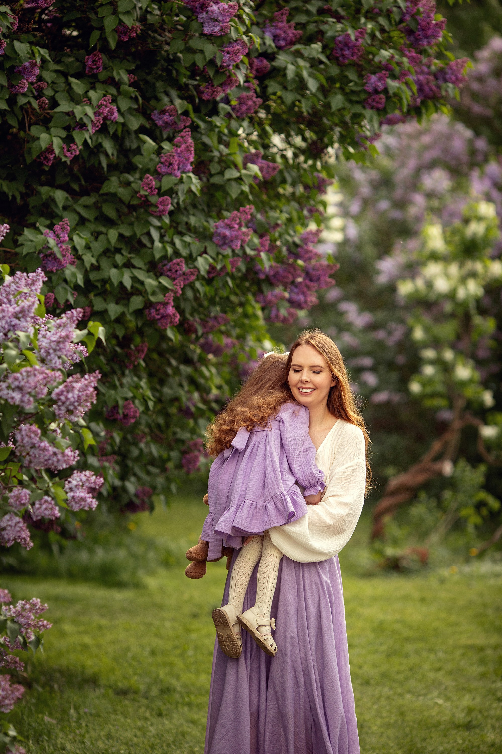 Сиреневая сказка с малышами. Tatyana Nadezhdina Family photographer
