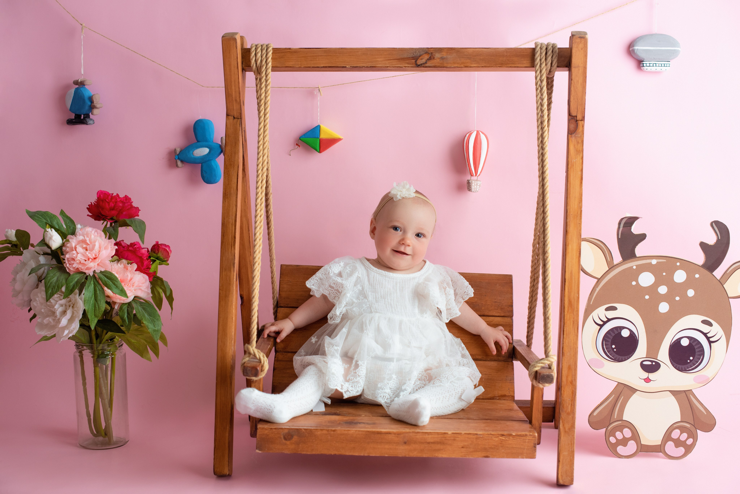 Фотозоны на Годик «Крафт». Фотограф Новорожденных во Владивостоке Ольга Галаницкая