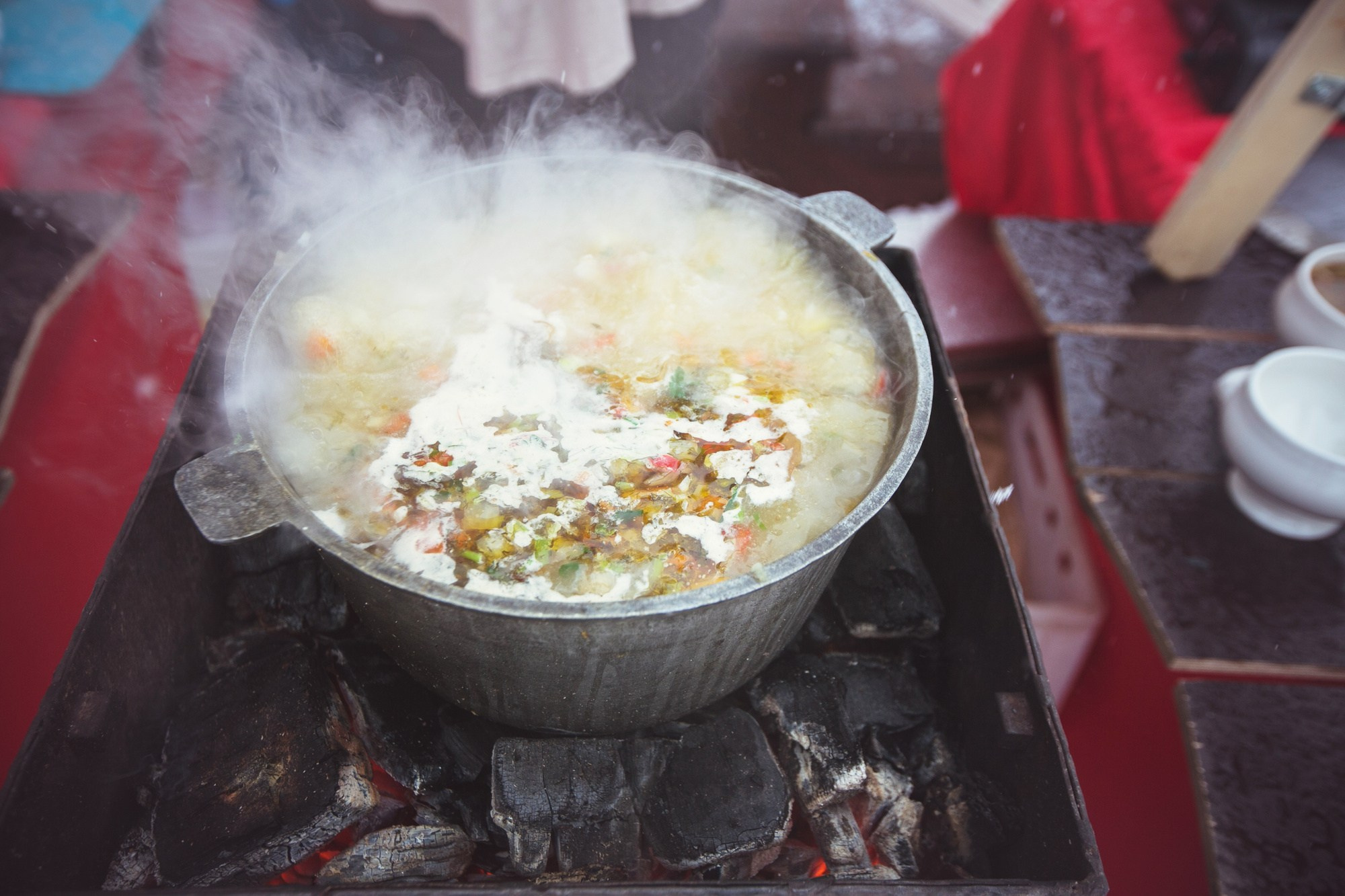 Зимняя свадьба в русских традициях. Семейный, портретный и свадебный фотограф в Санкт-Петербурге и Москве