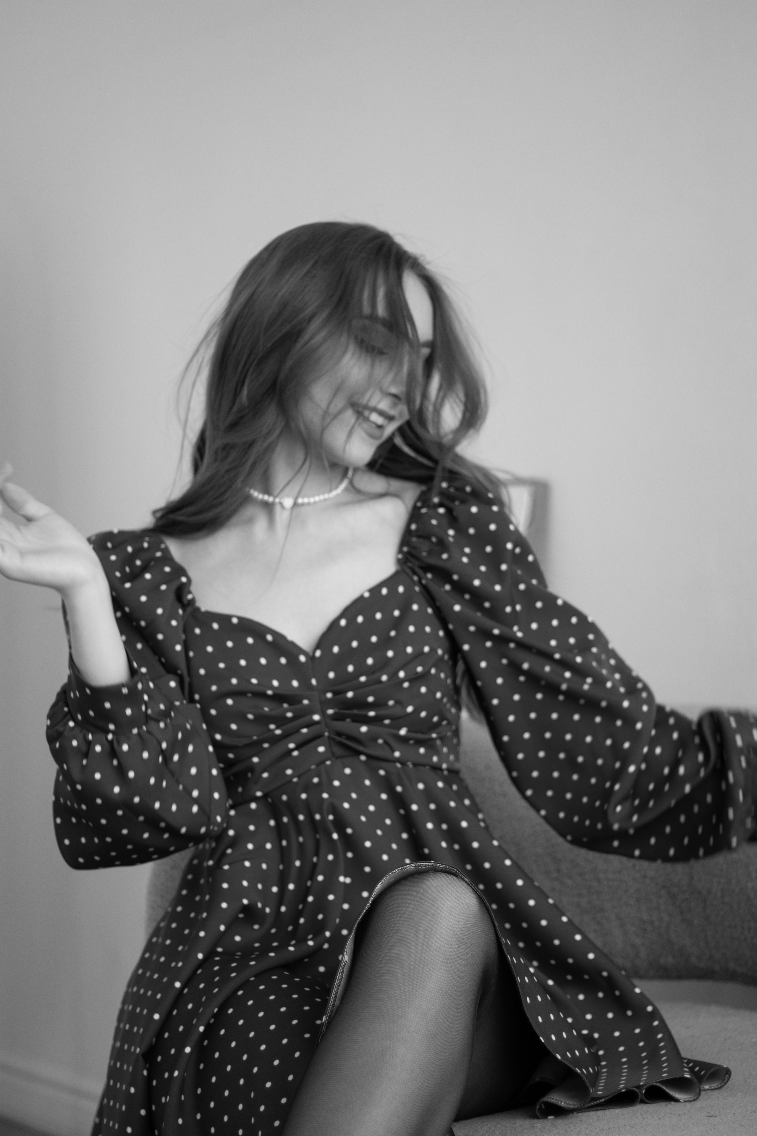 Студийная фотосессия девушки в городе Томск