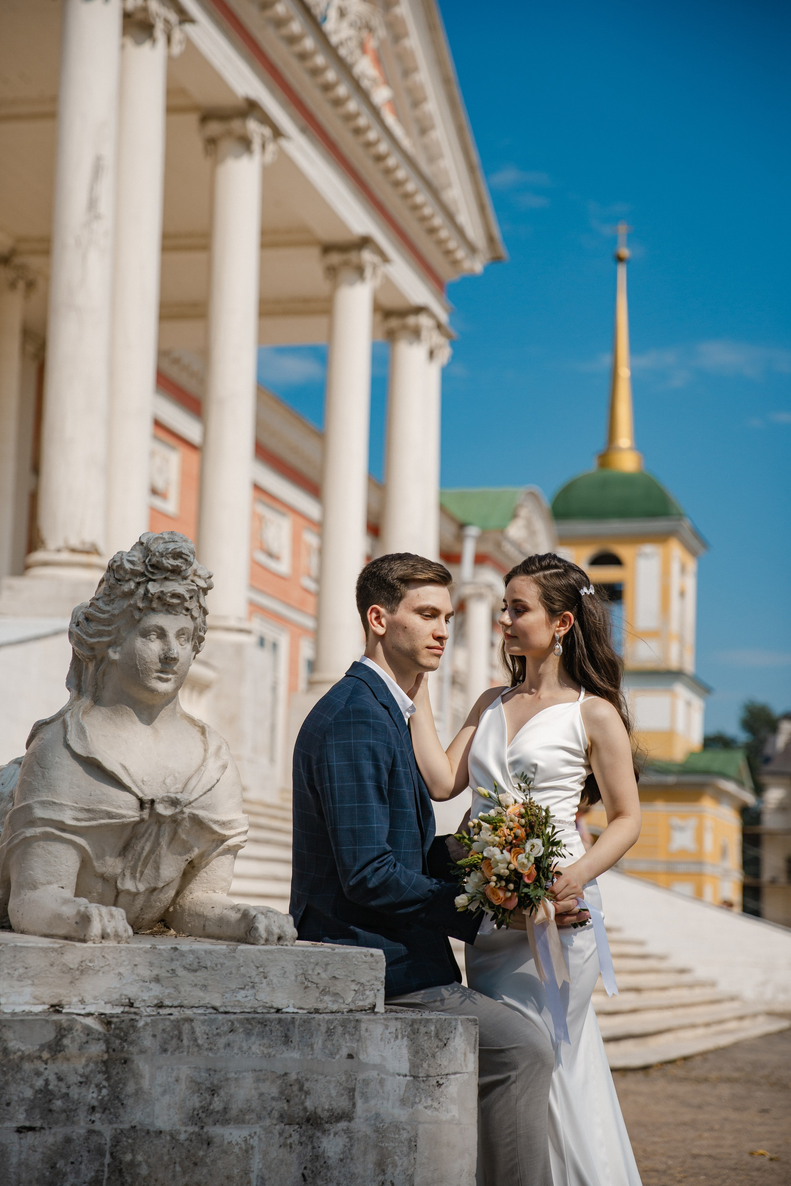 Свадебная фотосессия в Кусково. Фотограф и видеограф Анна Домашенко
