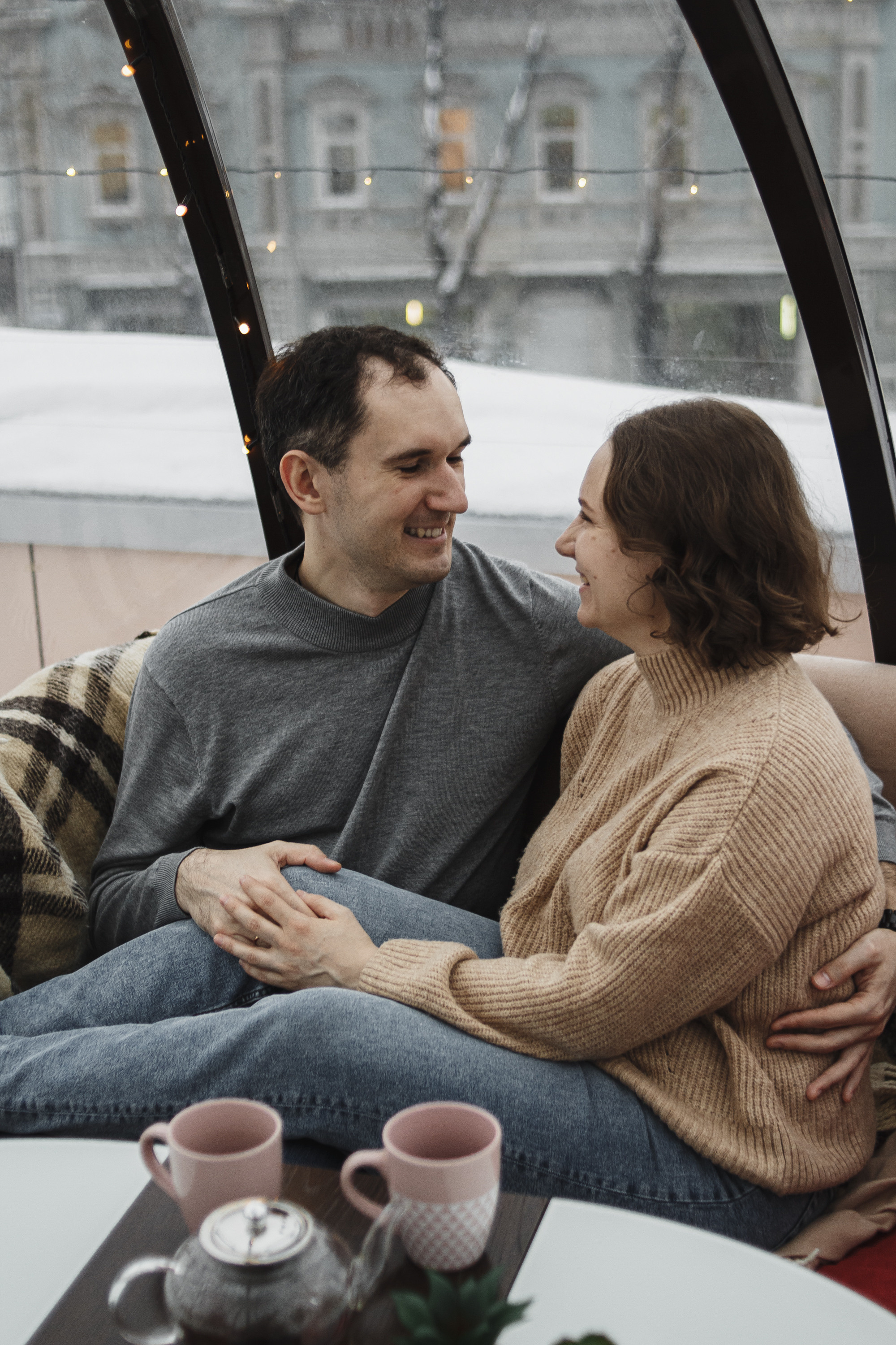 Дима и Ксюша в сфере. Фотограф Суботица и Нови Сад