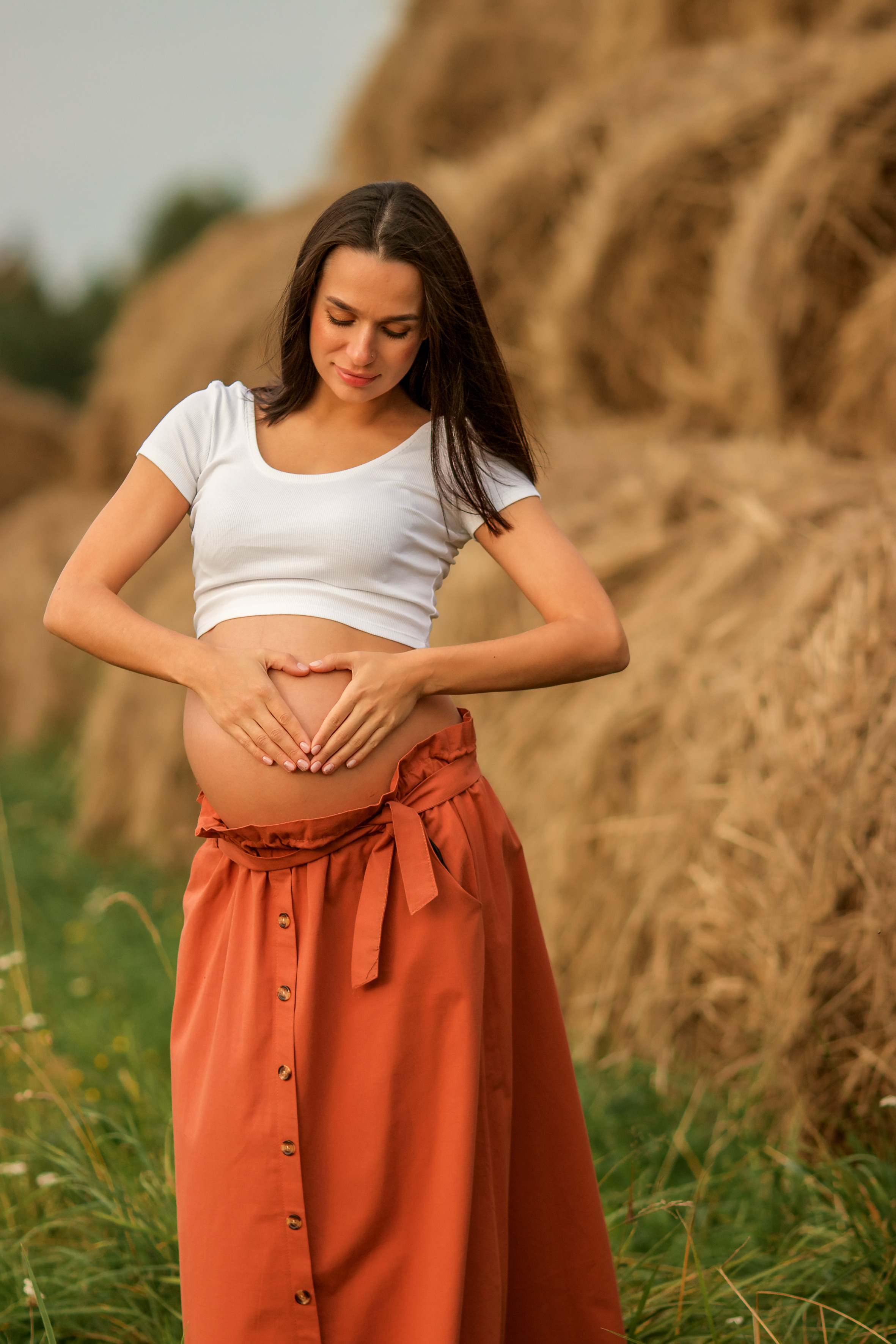 Фотосессии в стогах. Семейный и детский фотограф в Ярославле Абрамов Артём