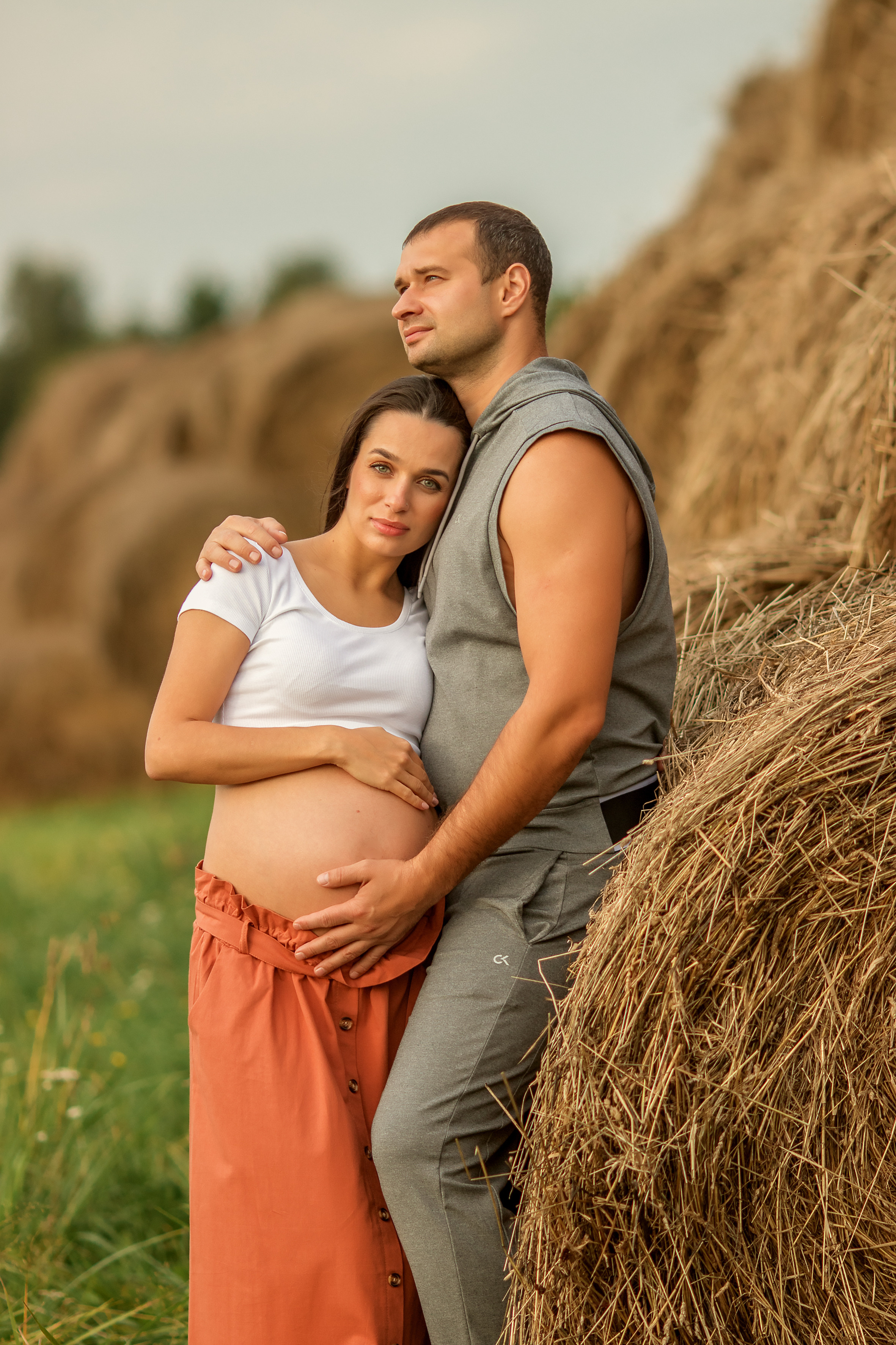 Фотосессии в стогах. Семейный и детский фотограф в Ярославле Абрамов Артём