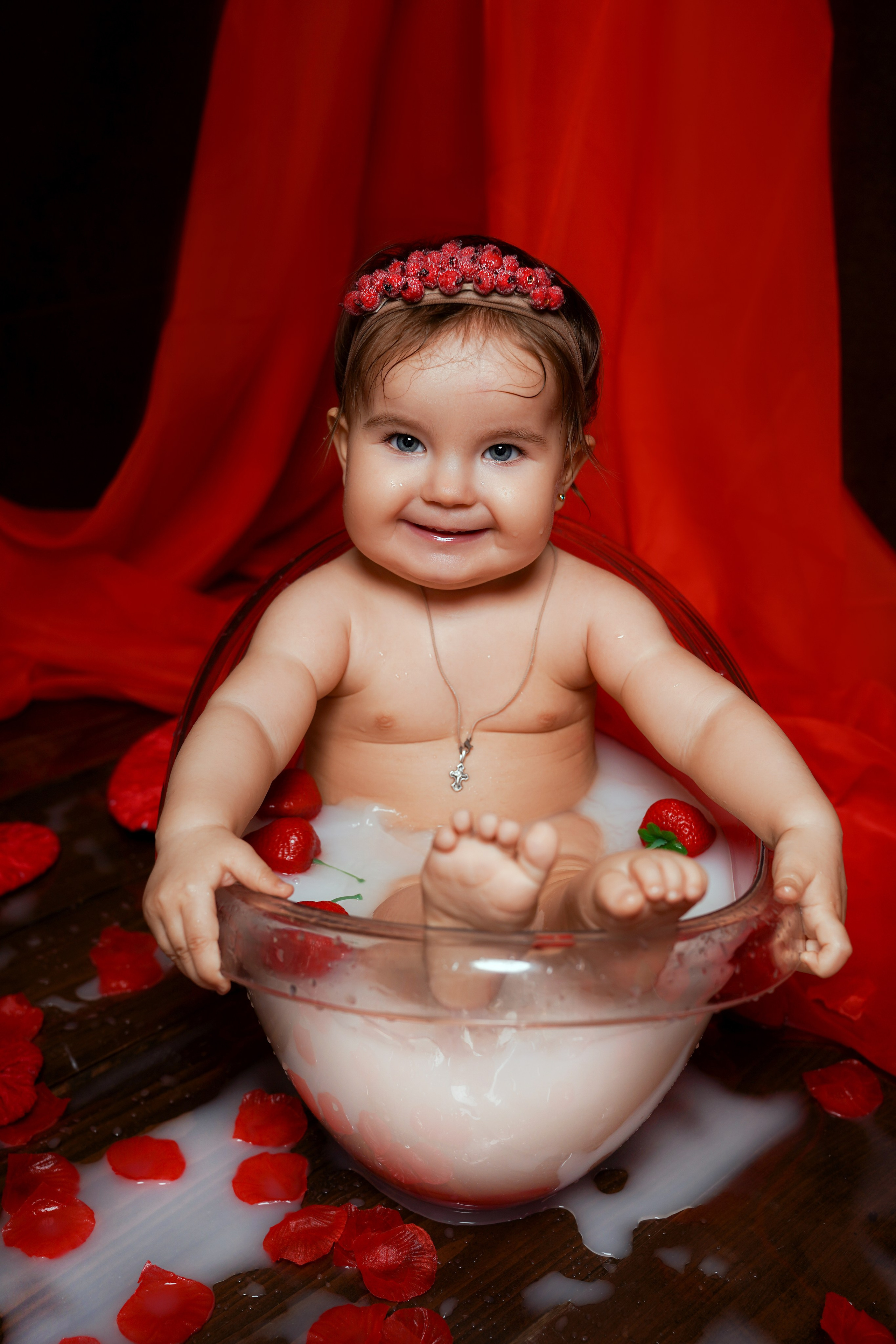 Фотосессия ГОДОВАСИЕ. Фотограф новорожденных, детей до года и беременных в Симферополе