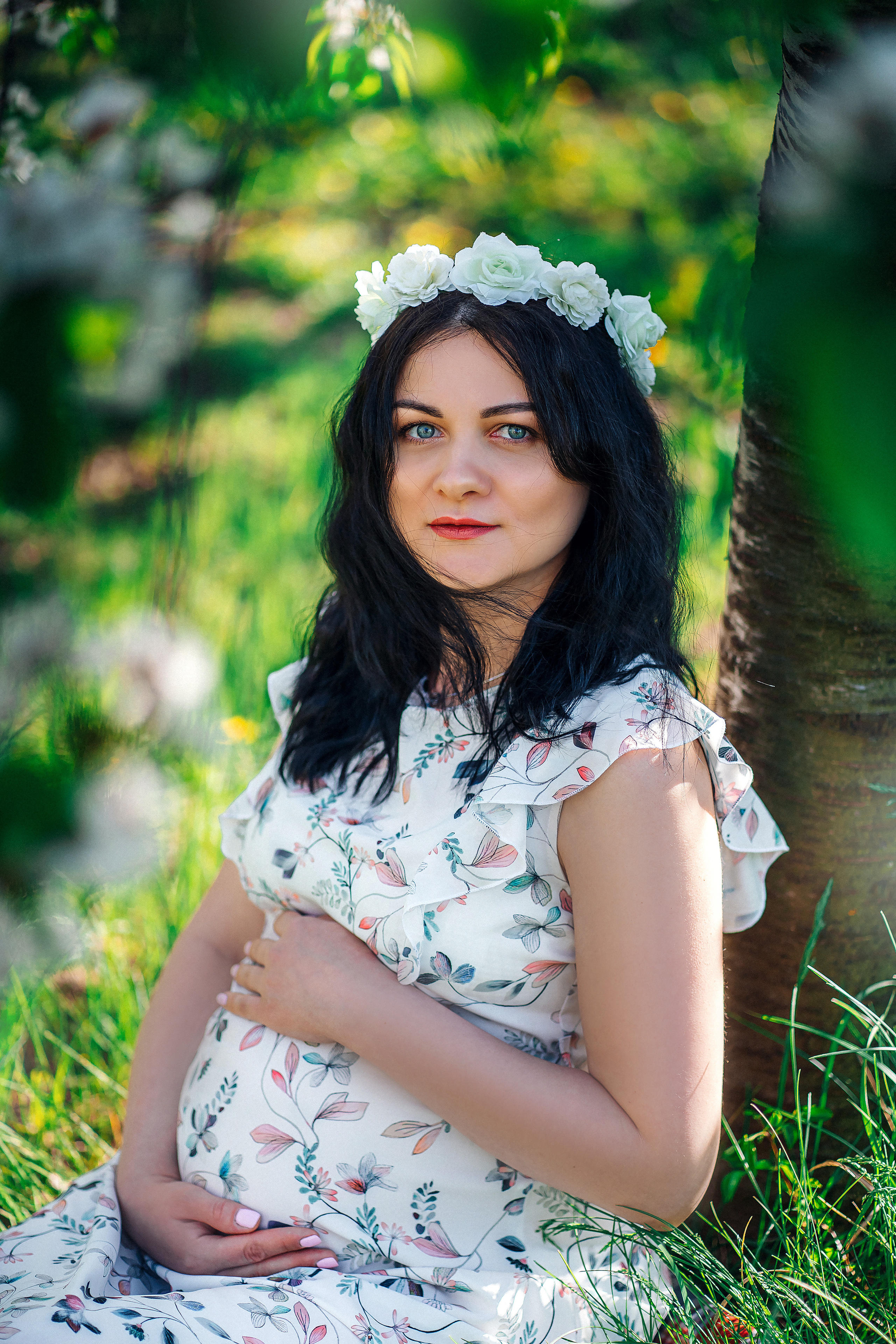 Фотосессия Елены в Яблоневом саду. Семейный и детский фотограф в Ростове-на-Дону Екатерина Шевченко