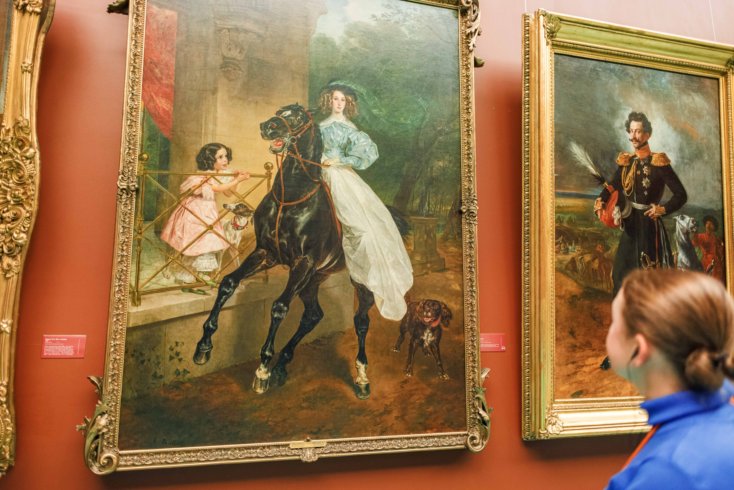 Великий Карл К 225-летию со дня рождения К. П. Брюллова Михайловский дворец Русского музея. Фотограф Балаев Михаил