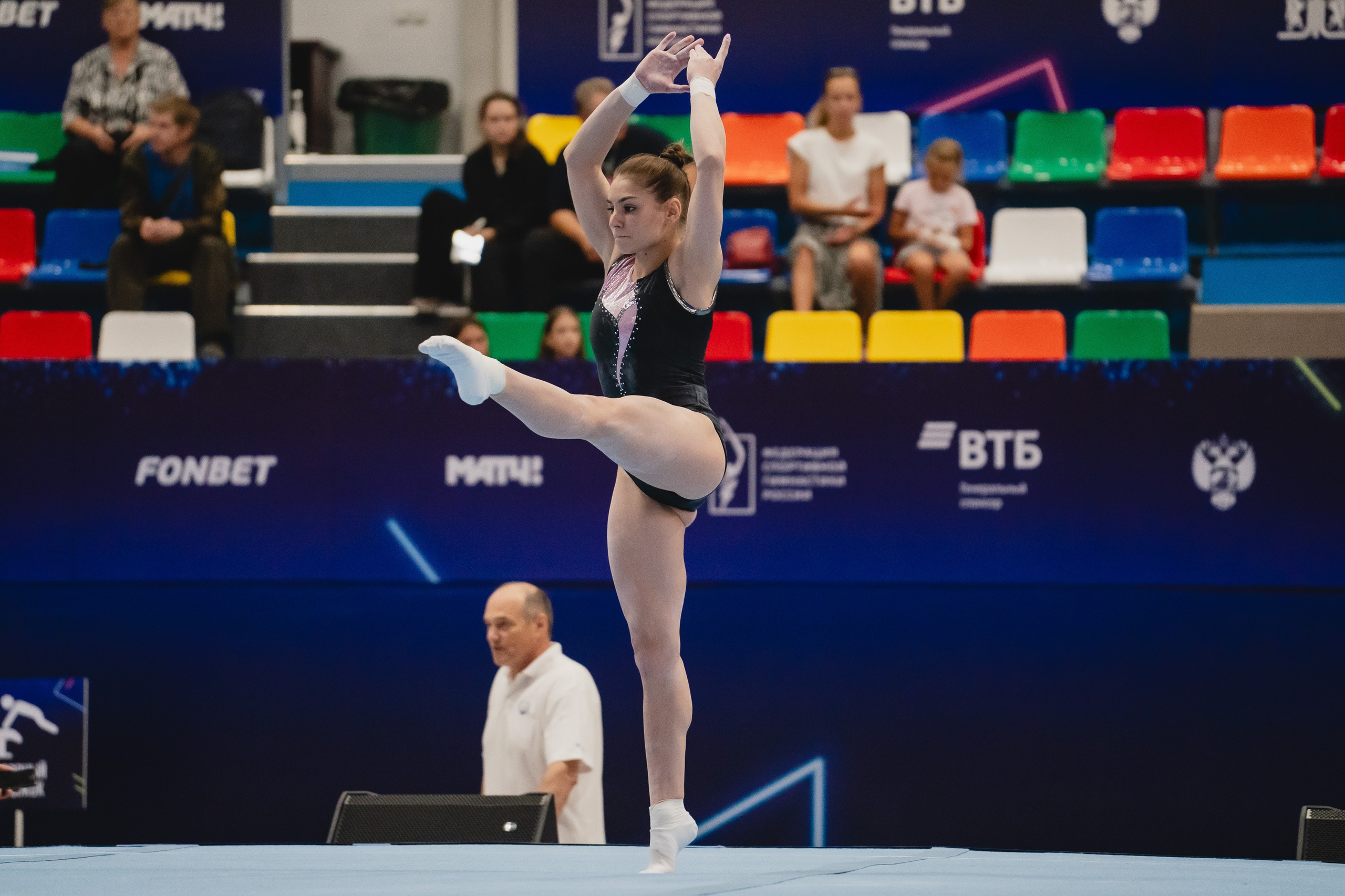 Кубок России по спортивной гимнастике. Воробьева Ксения — Спортивный и танцевальный фотограф Новосибирск