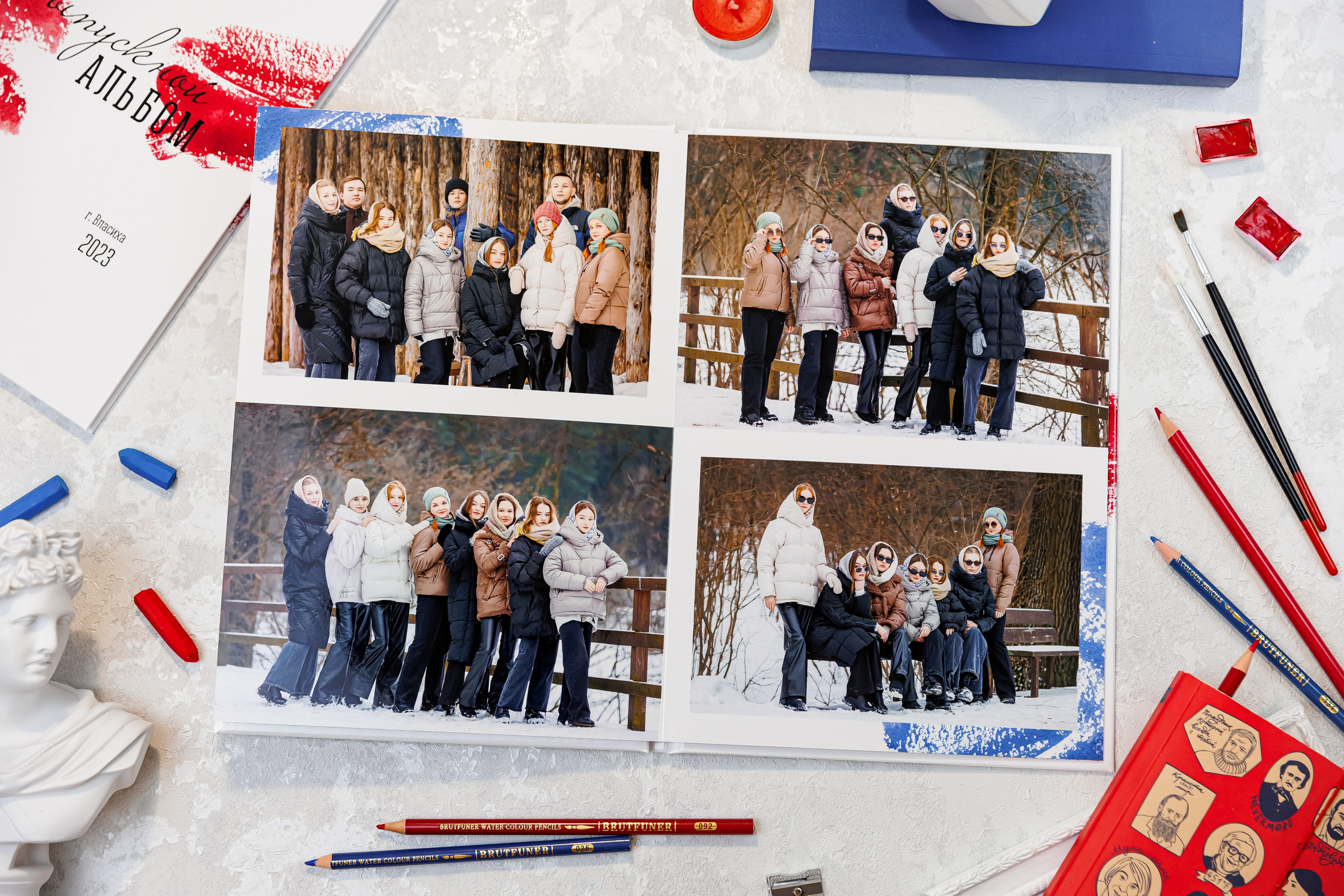 Персональные альбомы 9, 11 класс. Семейный и детский фотограф Комина Елена, Власиха, Одинцово