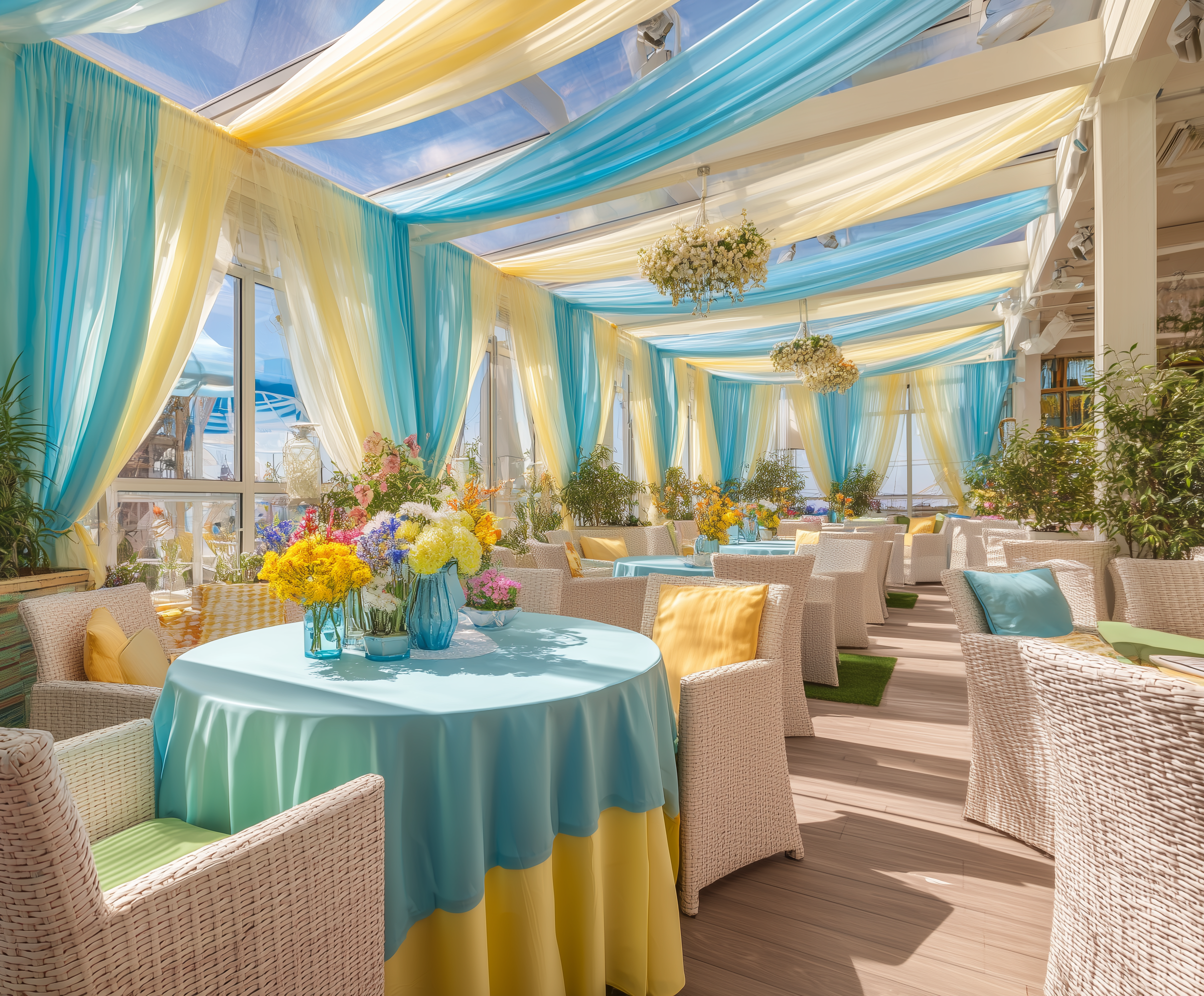 Разработка концепции декора для ресторана Tutto Bene для Шакировой Юлии. Главная