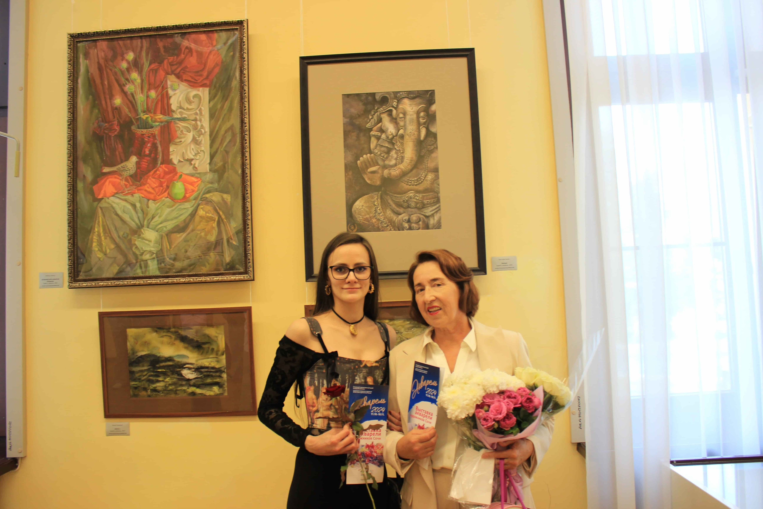 АКВАРЕЛЬ 2024 выставка. Свет акварели Галины Поплавской