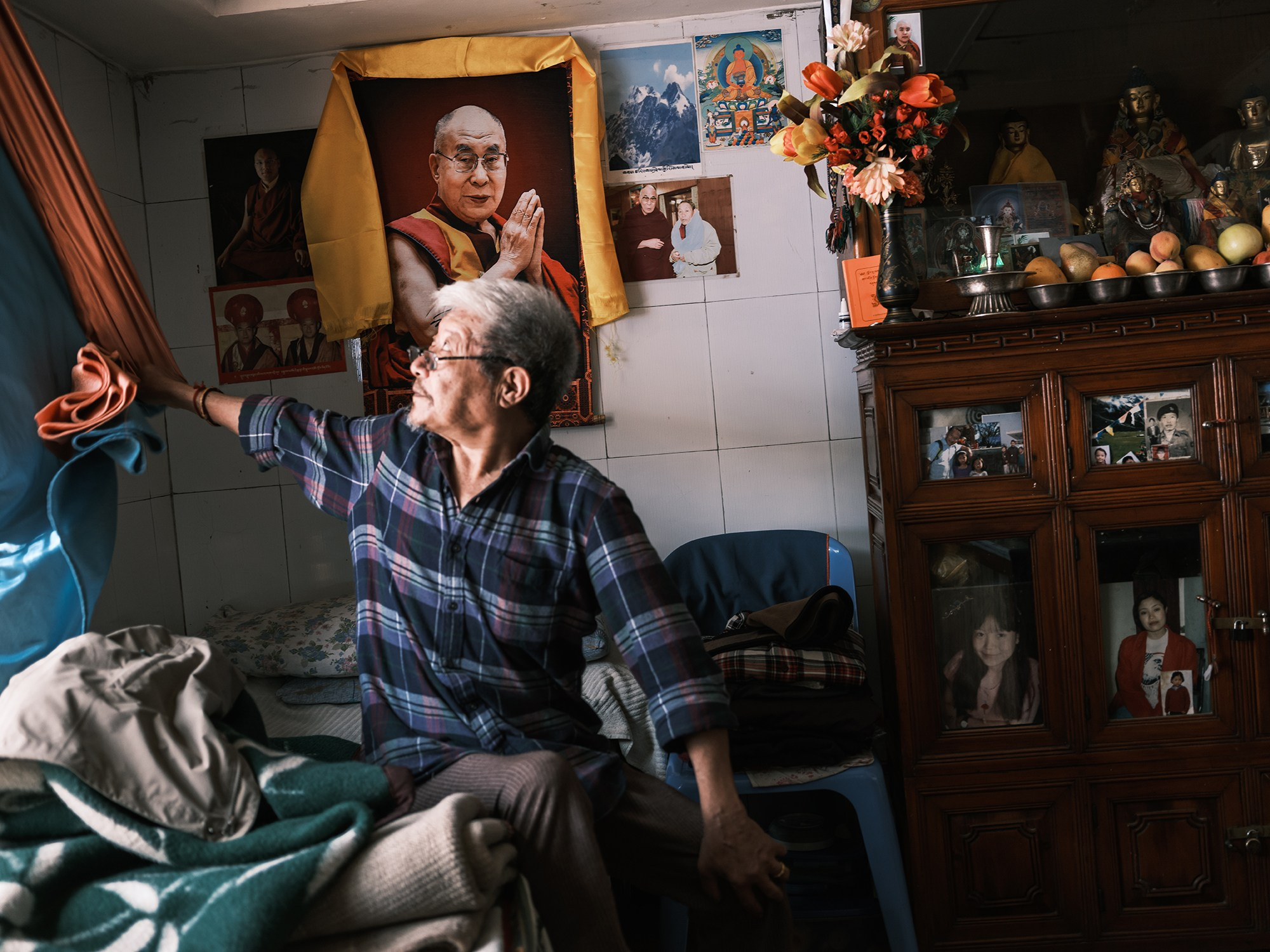 Tibetans in India. Documentary and art photographer Alexey Terentyev