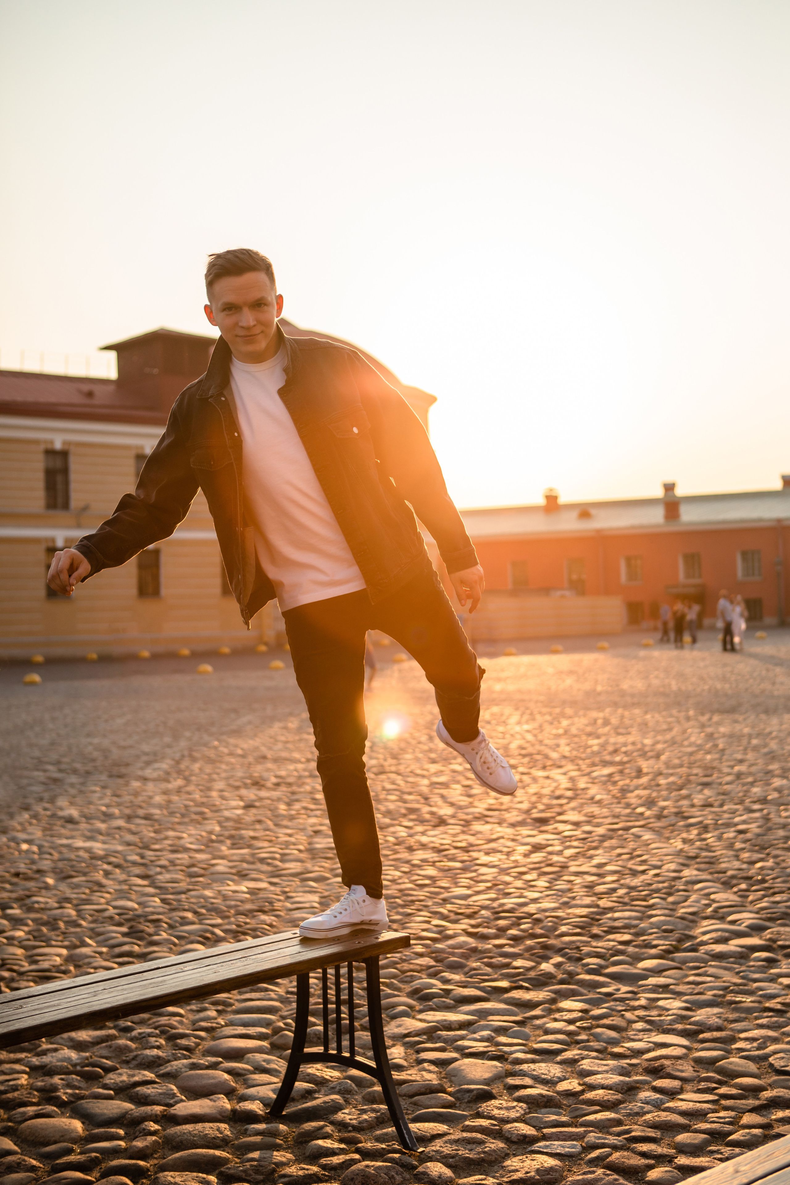 портрет на закате