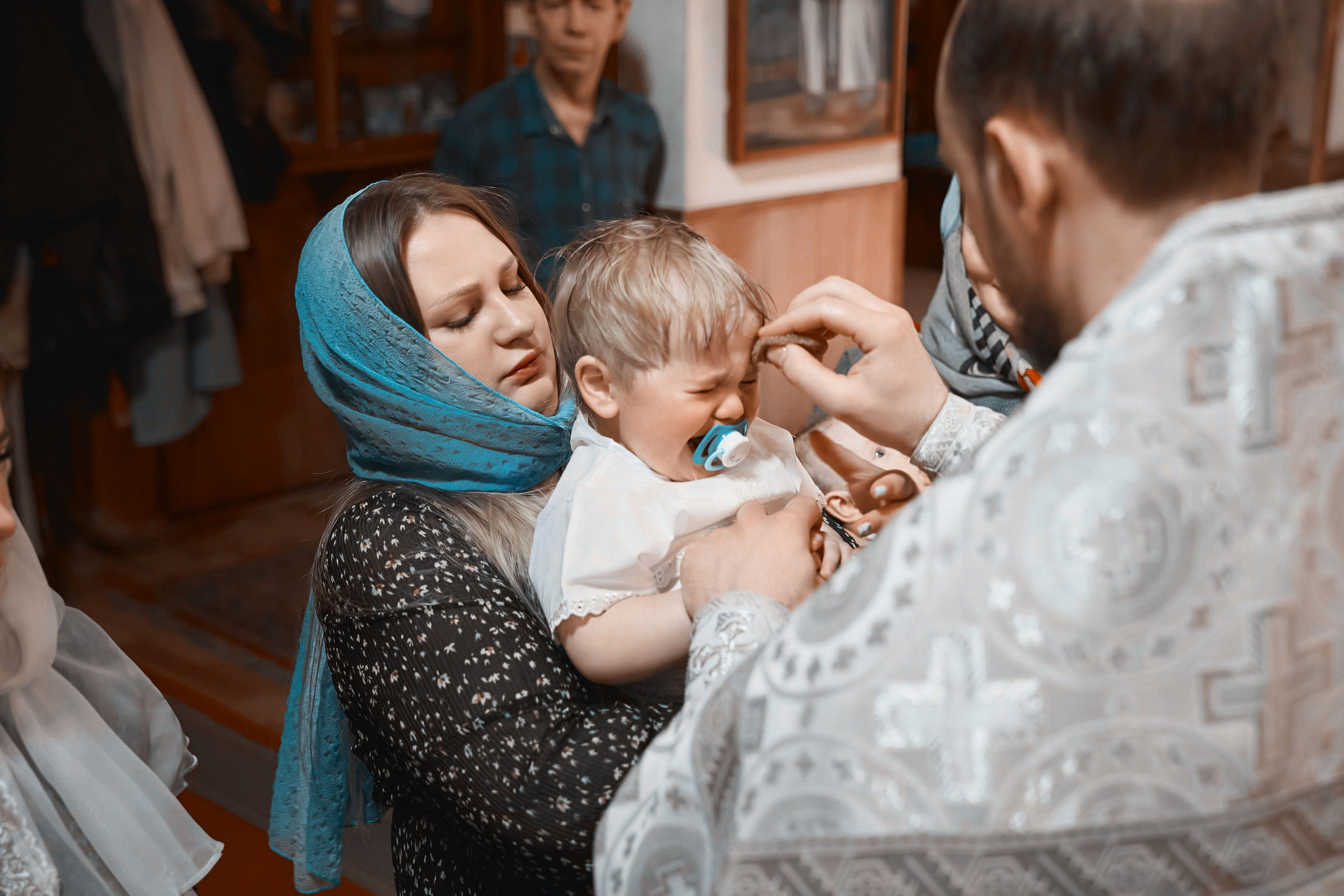 Крещение в Храме иконы Божией Матери «Утоли моя печали»