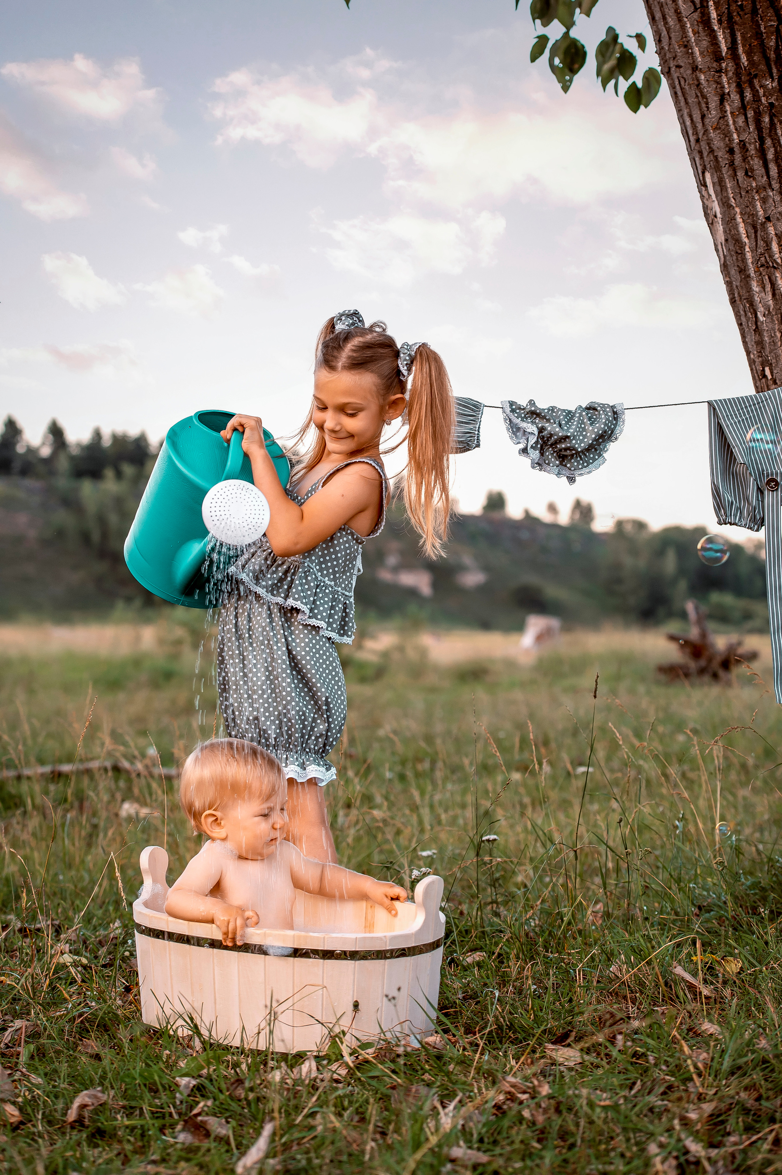 Мыльные пузыри. Семейный и детский фотограф в Канске и Канском р-не, Красноярск и