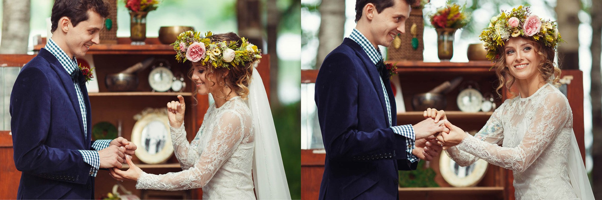 Свадьба с выездной регистрацией в лесу за городом. Свадебный фотограф в Санкт-Петербурге и Москве Андрей Нестеров