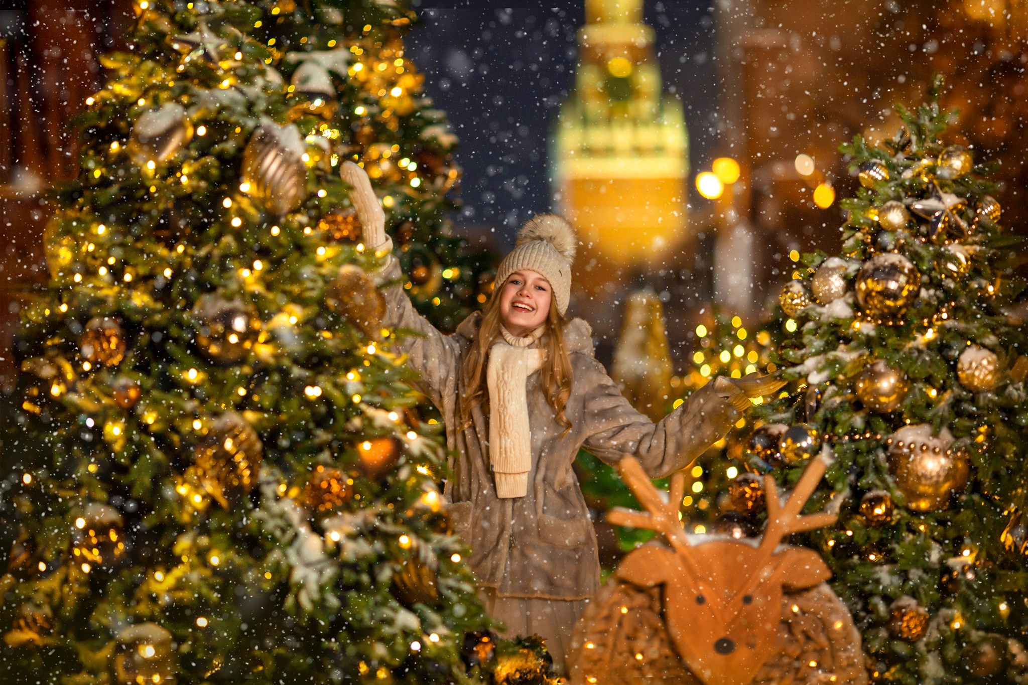 НОВОГОДНИЙ ВОРКШОП. Детский и семейный фотограф Елена Михайлова в Москве