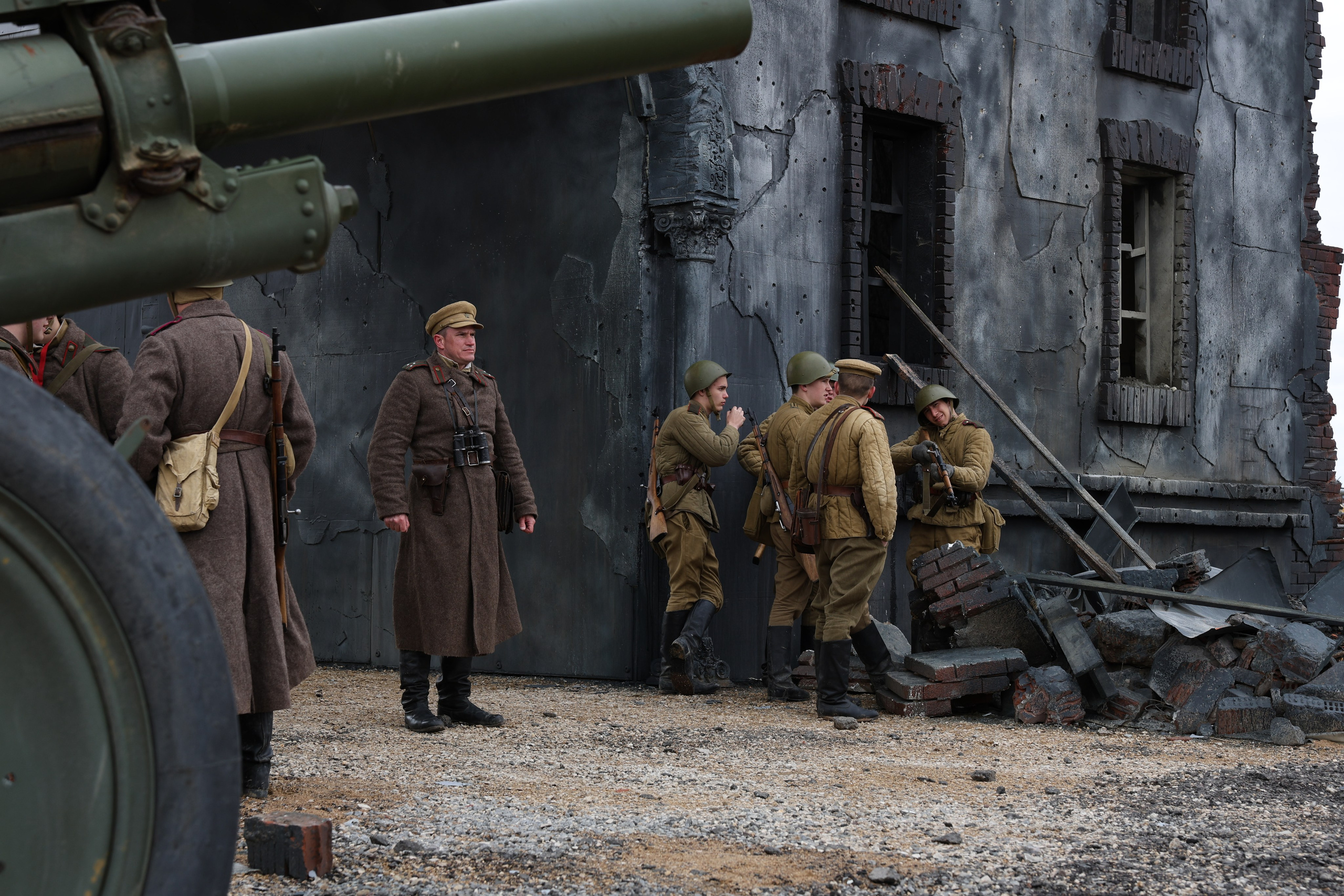 Солдаты в ожидании боевых действий