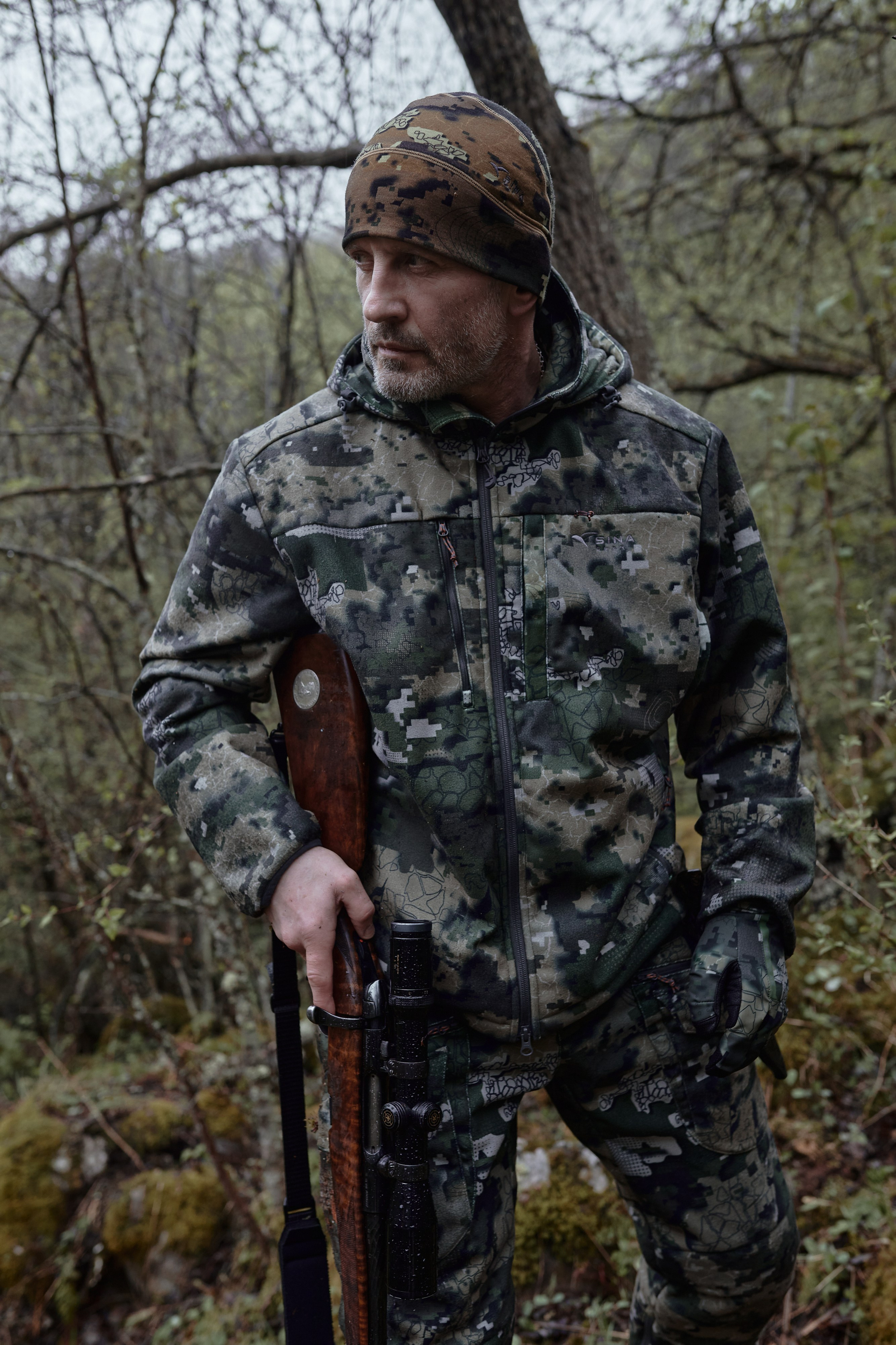 Съемка для бренда охотничьей одежды под ключ. Фотограф Продюсер в горах КБР / Москва Нальчик Горы