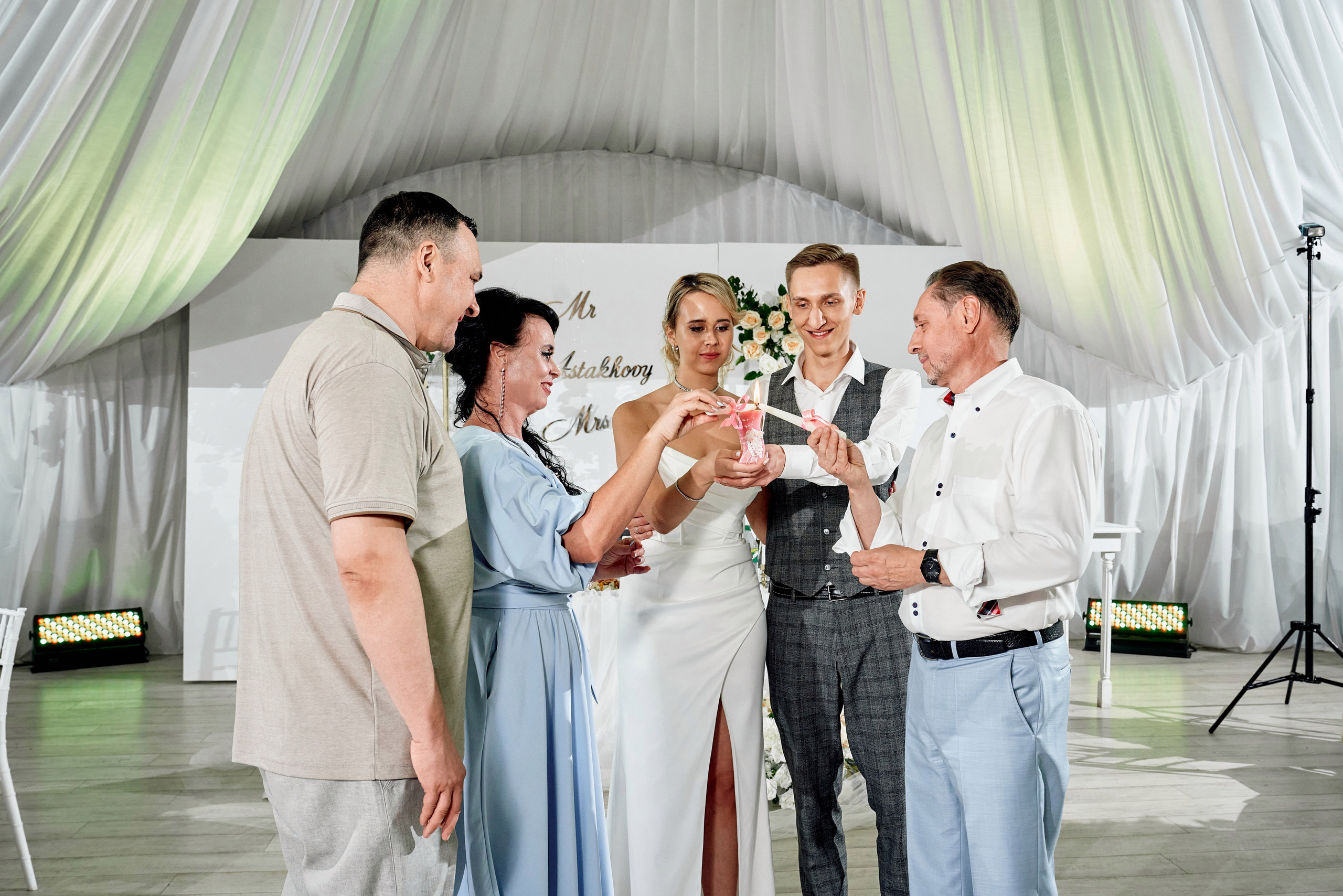 Свадебняа Фотосессия Николая и Анастасии в Кусково