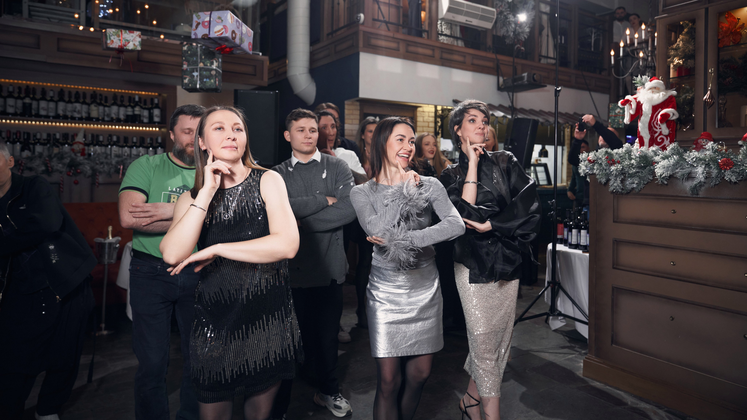 Новогодний корпоратив сети фитнесс клубов «Анатомия» — фотограф Опарин