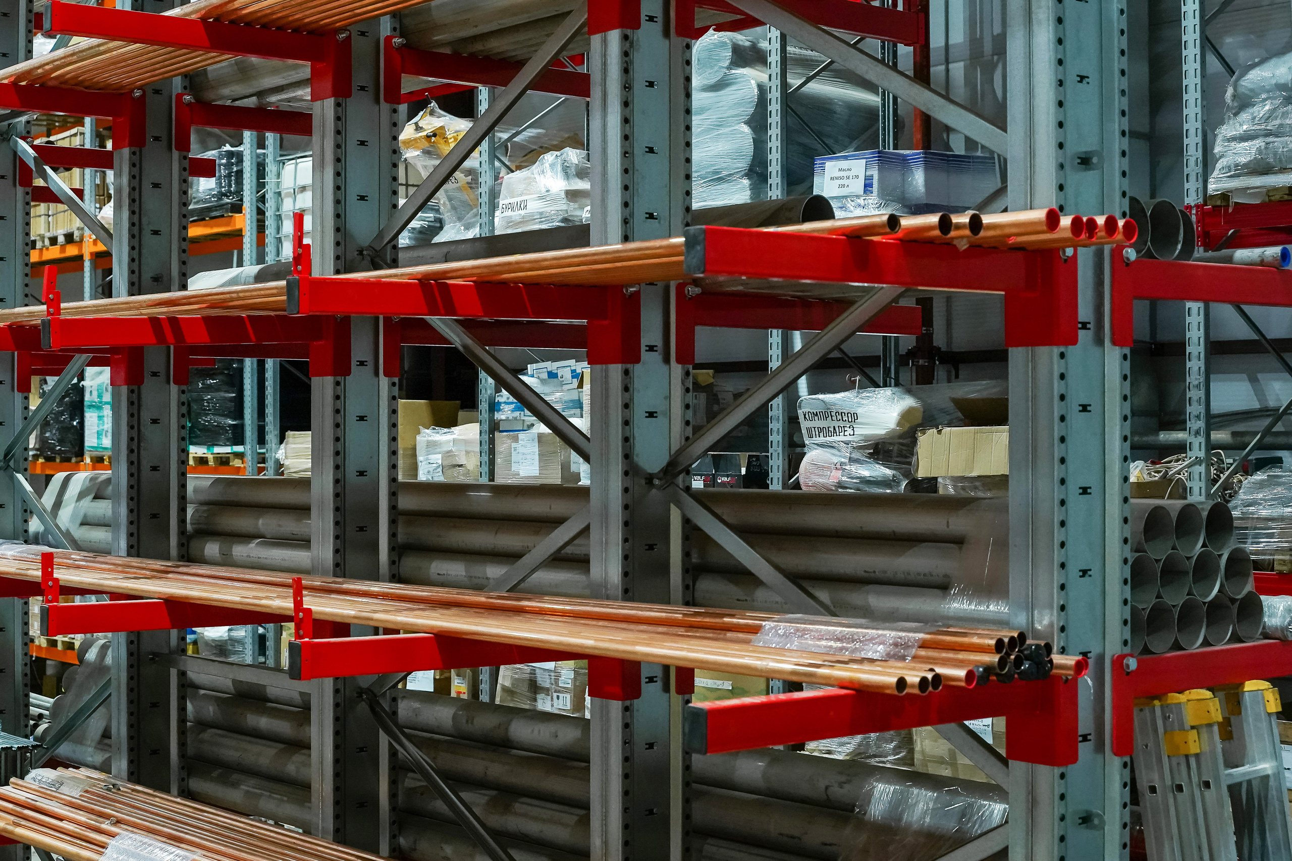 Промышленная съемка складских помещений в Мытищах