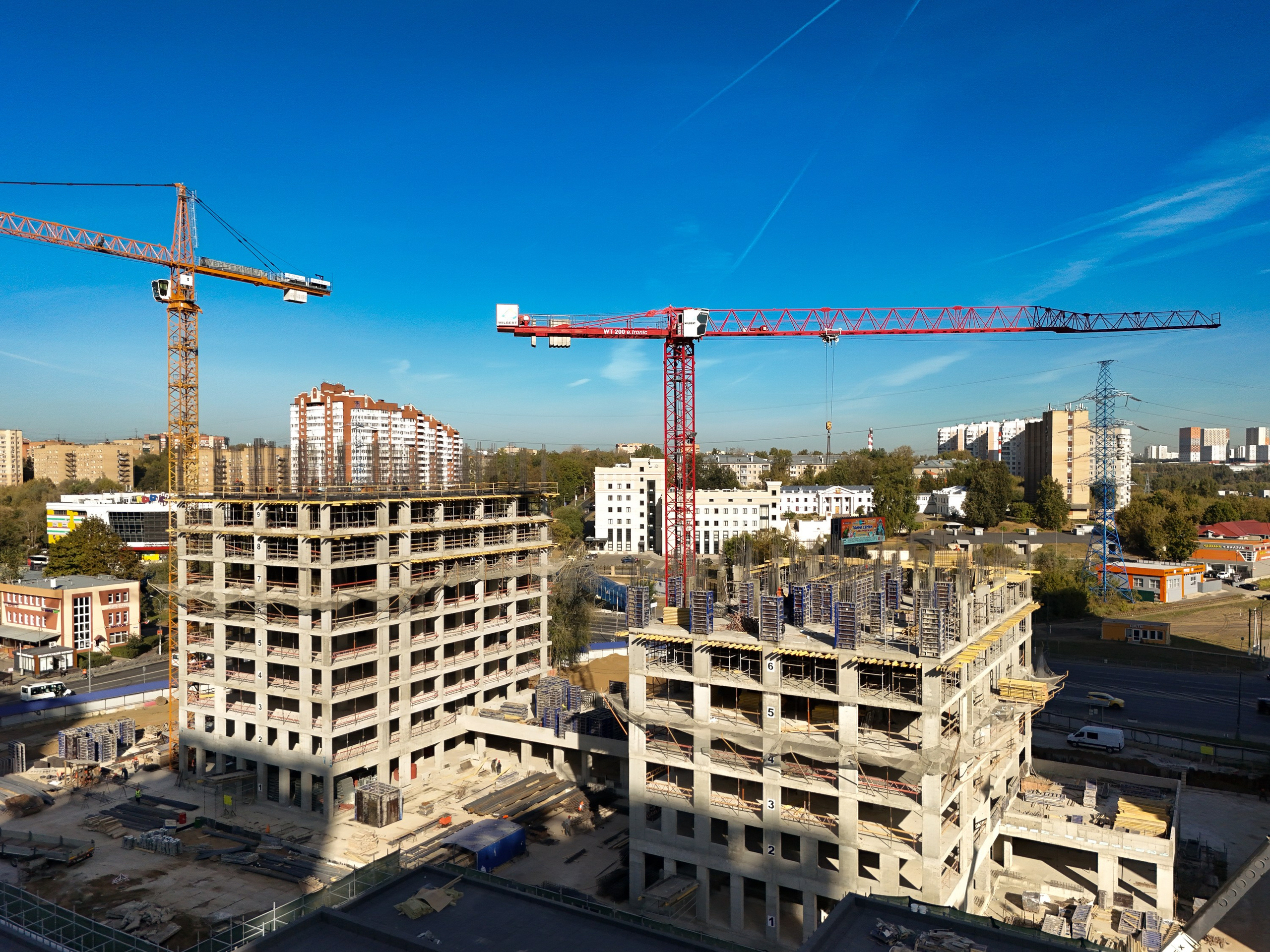 Архитектура и недвижимость. Ход строительства. Съемка с дрона. Профессиональное решение для частных лиц и бизнеса