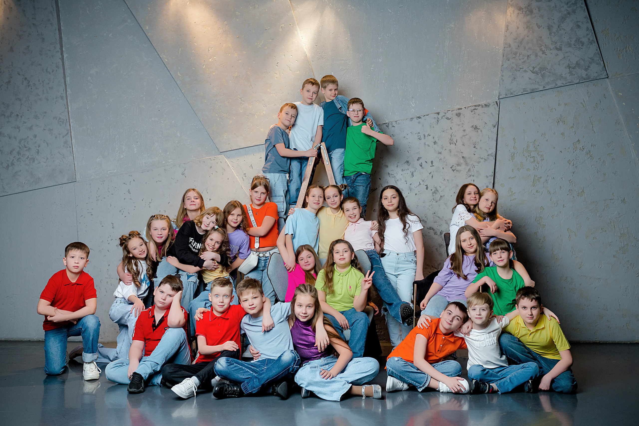 Фотосессия Гимназия 76 Класс 4А. Современные Выпускные Альбомы в Ростове-на-Дону