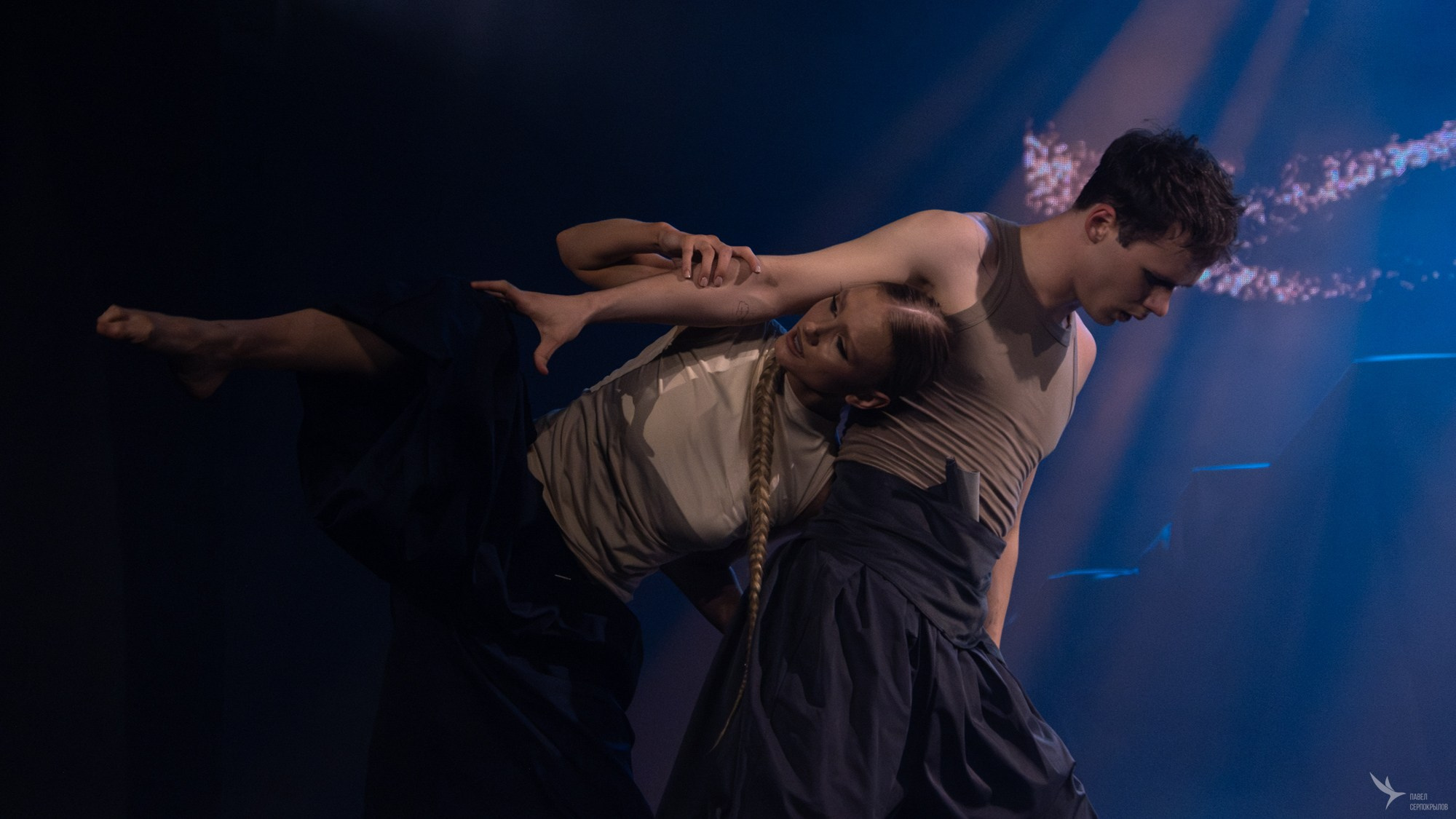 Пластический спектакль команды СЕВЕР «Голос ветра. Молчание мрамора». Репортажный фотограф в Казани Павел Серпокрылов