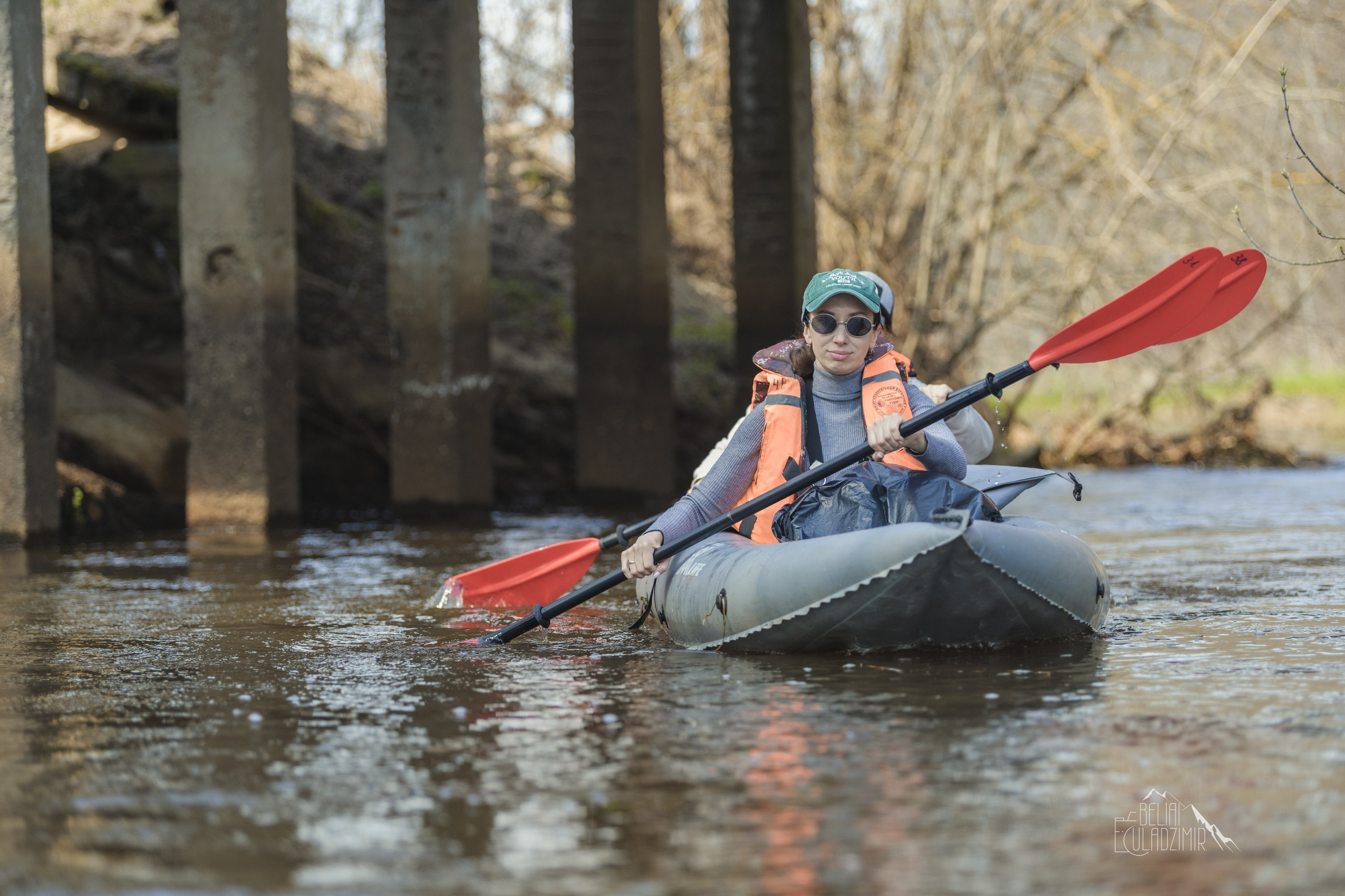 Сплав по реке Тремля 4 апреля 2026 года. Репортажный фотограф Владимир Беляй