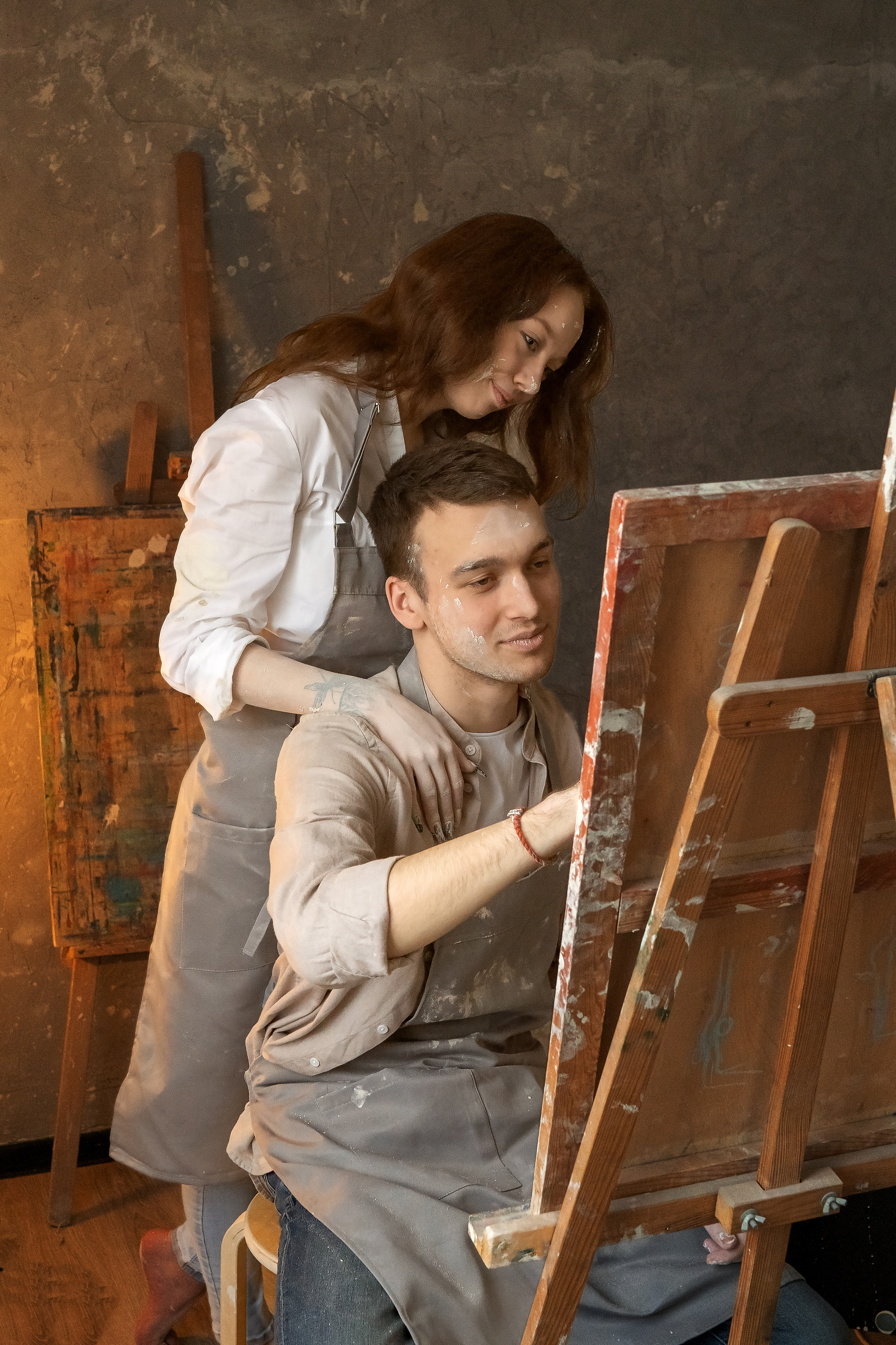 Фотосессия в гончарной мастерской