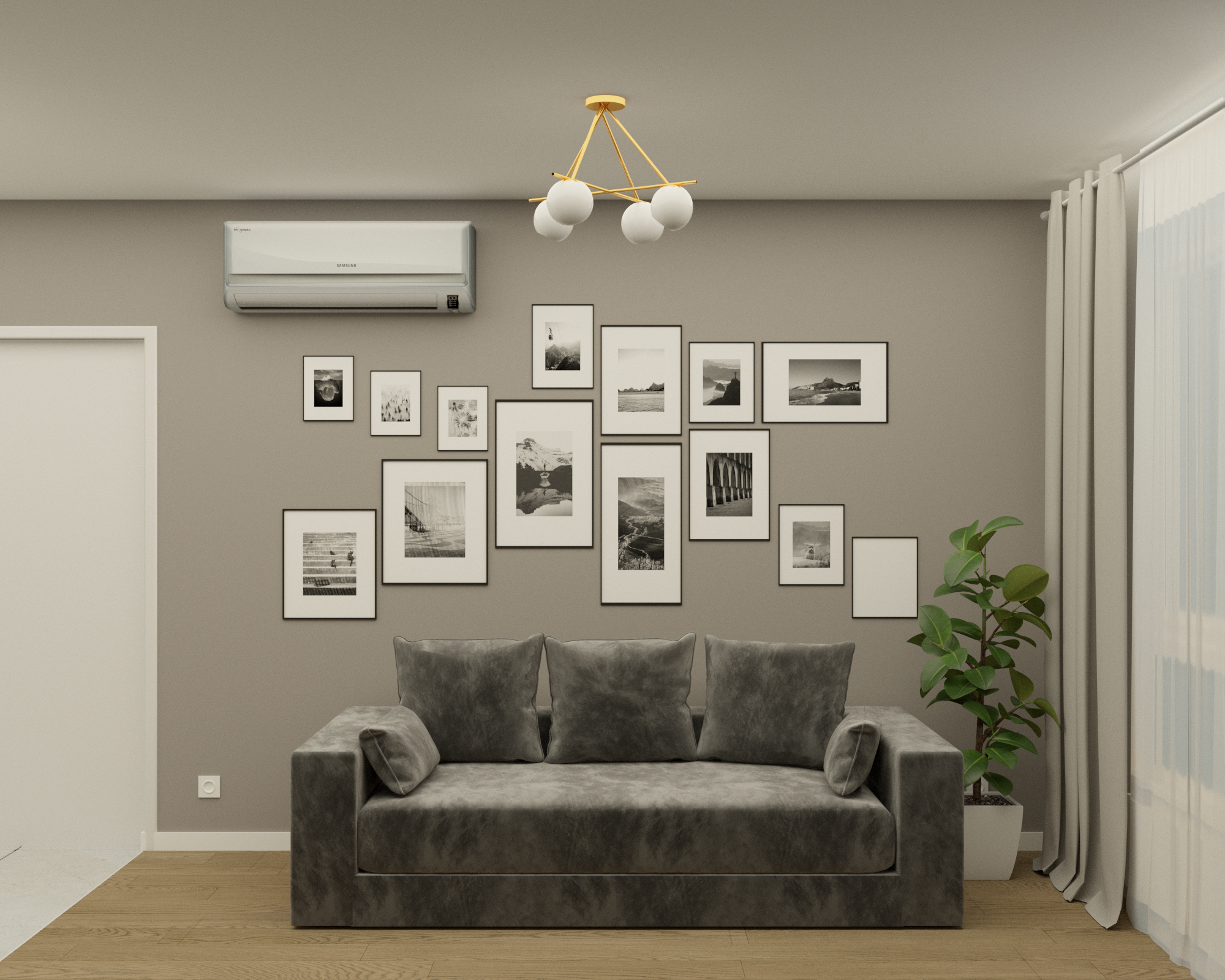 Дизайн-проект фото-стены гостиной. Обо мне