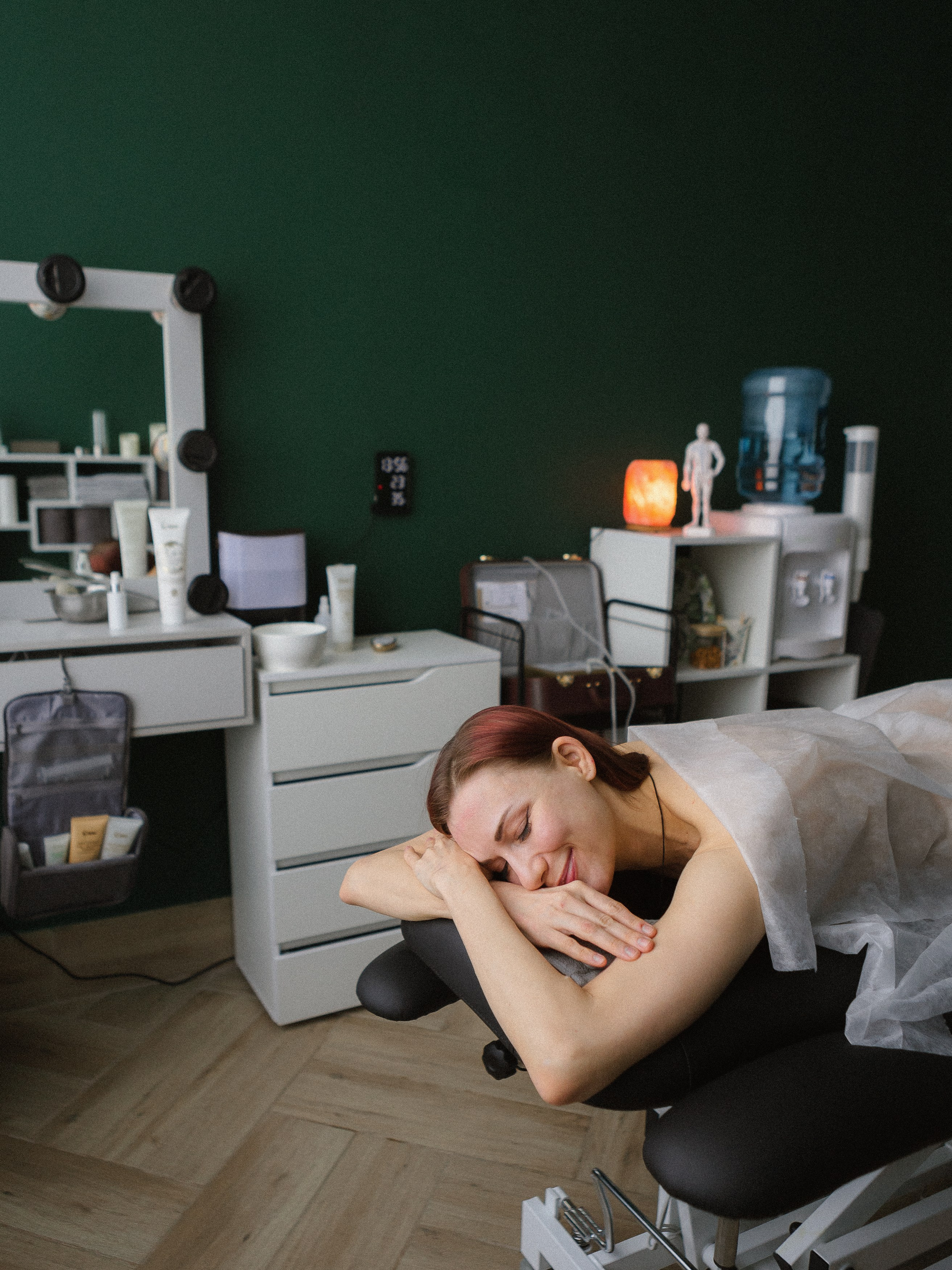 Съёмка для массажного салона. Фотограф Москва и Московская область