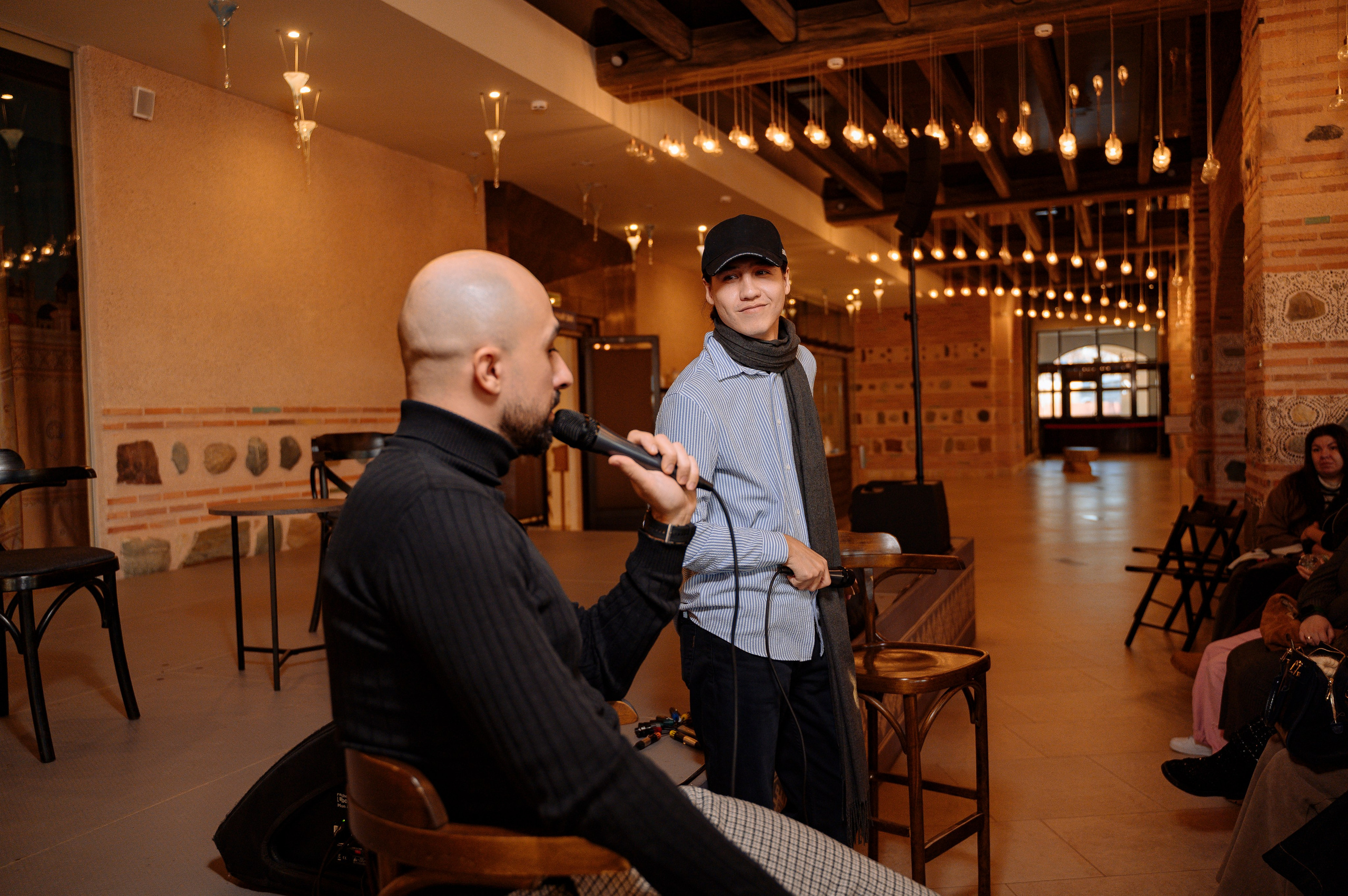 Репортажная съемка, съемка мероприятия, проект factor.by, финалист factor.by, Шамхал Хачатурян, Ибрагим Карасов, фактор бай, фотограф Ольга Шаповалова, съемка фанатов, минск, беларусь