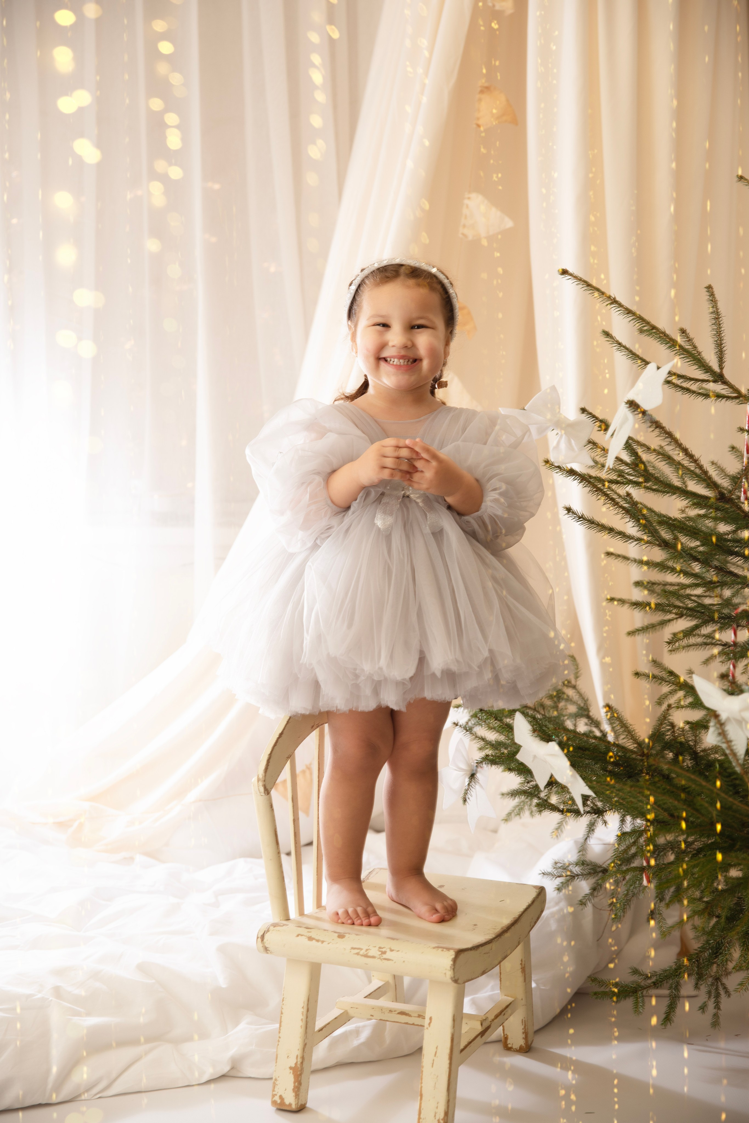 Новогодние кадры в студии. Фотограф новорожденных, детский фотограф Москва.Семейная съемка Москва. Семенова Анна