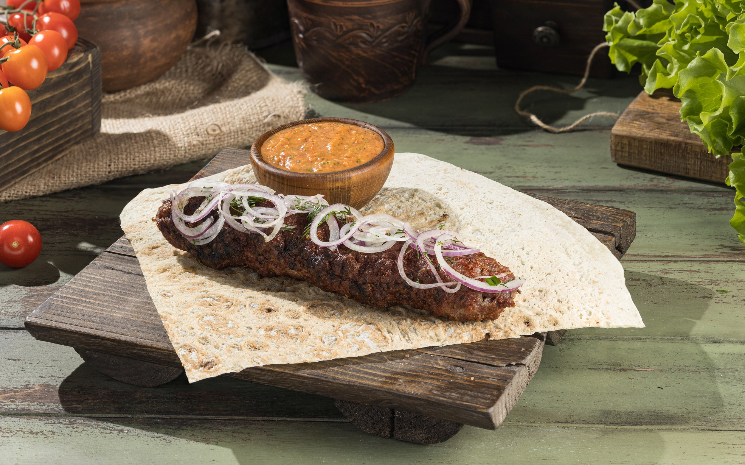 Съемка блюд шашлыка. Фуд и предметный фотограф Гришина Ольга