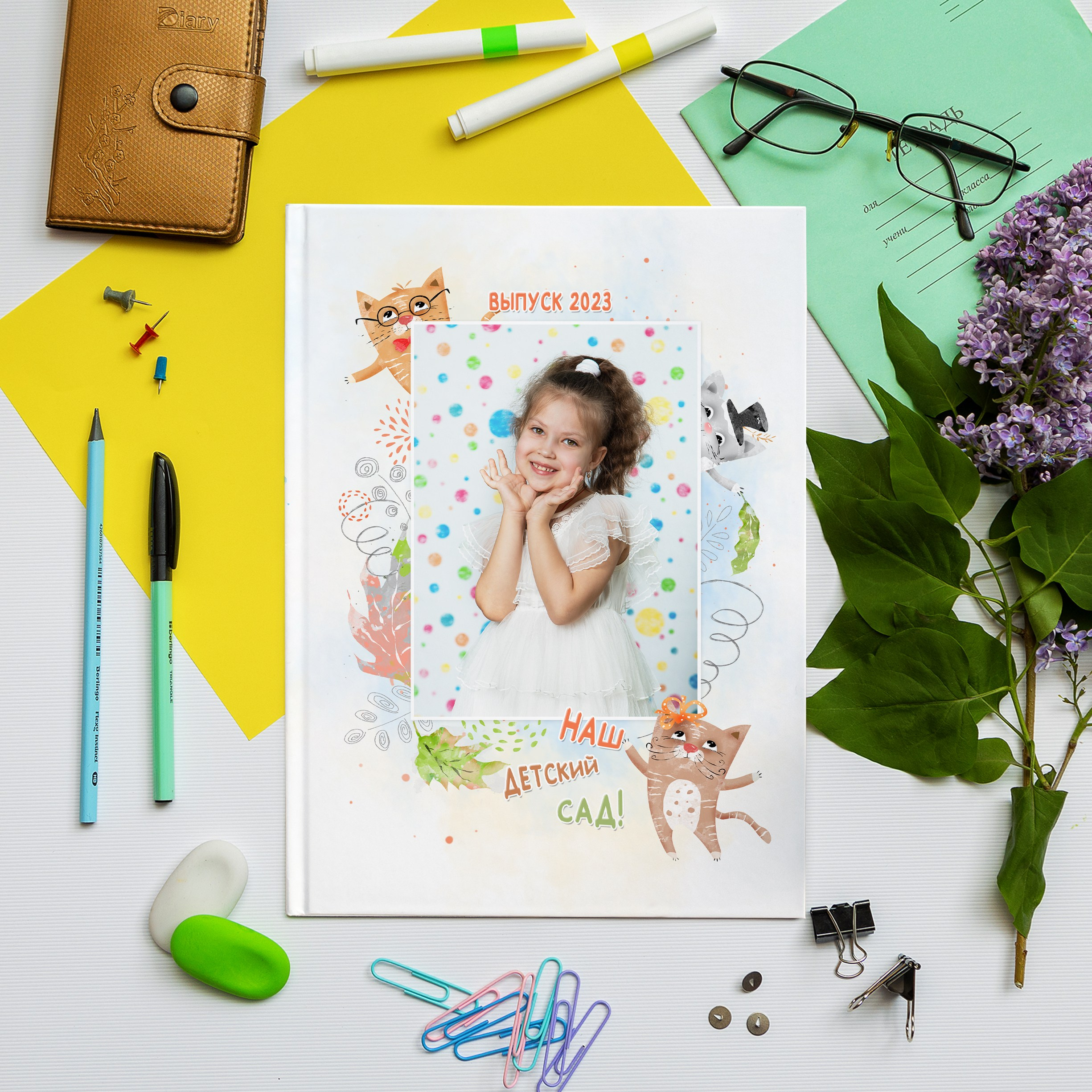 Выпускной альбом для детского сада Темиртау. Караганда. Фотограф Наталья Наконечная
