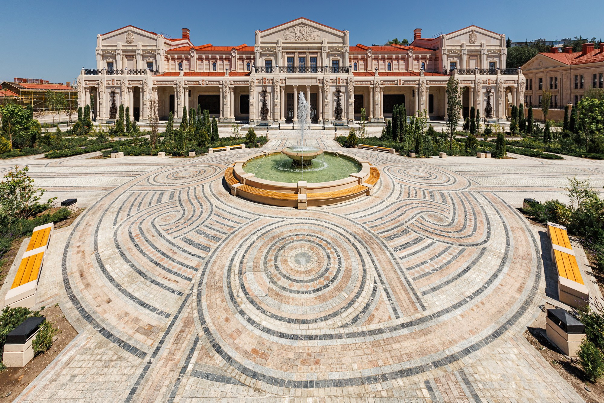 Новый Херсонес в Севастополе, гранитная облицовка Росгранит. Свадебный фотограф, фотосъемка в Крыму, Севастополе, Симферополе, Ялте