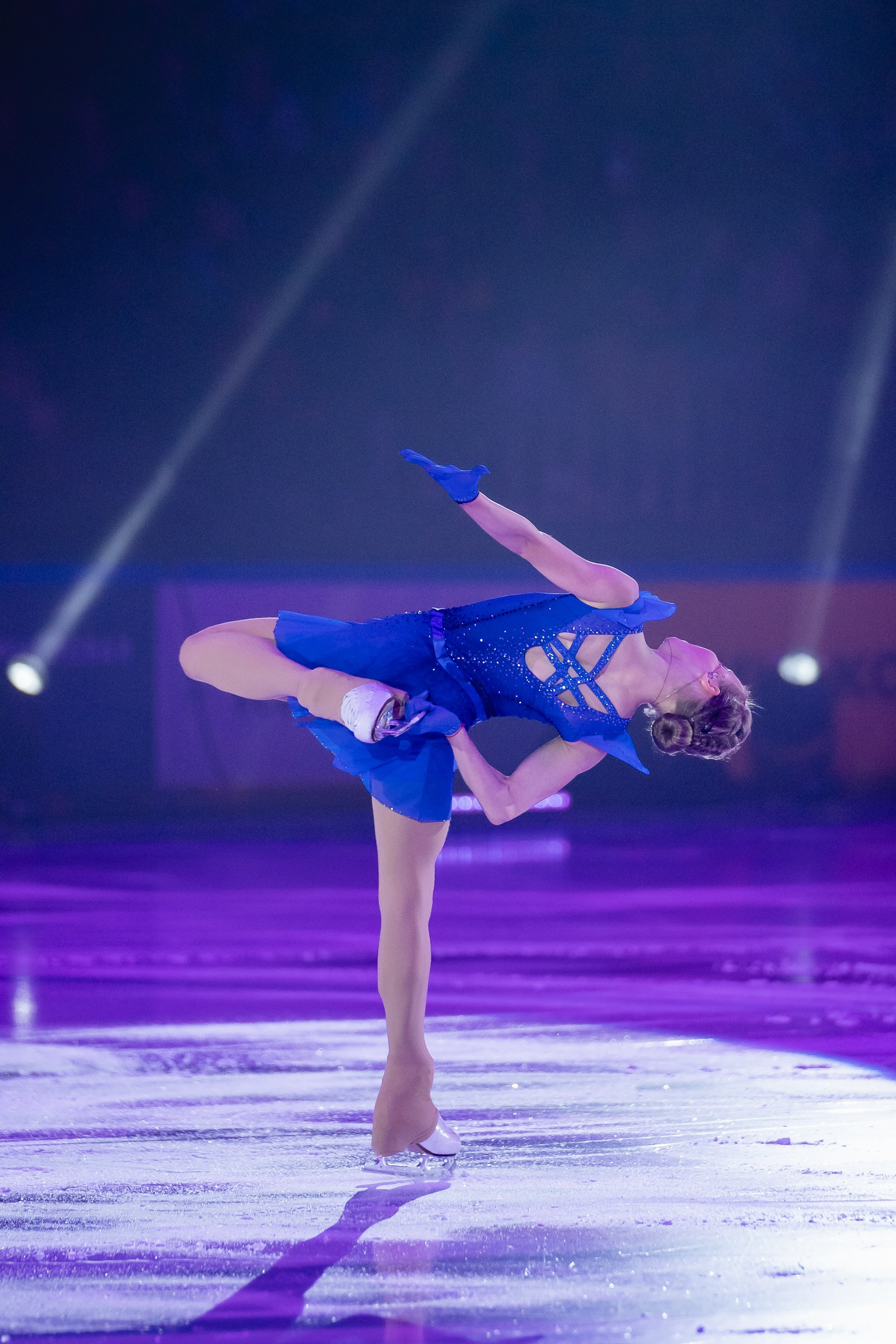 Шоу «Чемпионы на льду» в Новосибирске. Воробьева Ксения — Спортивный и танцевальный фотограф Новосибирск